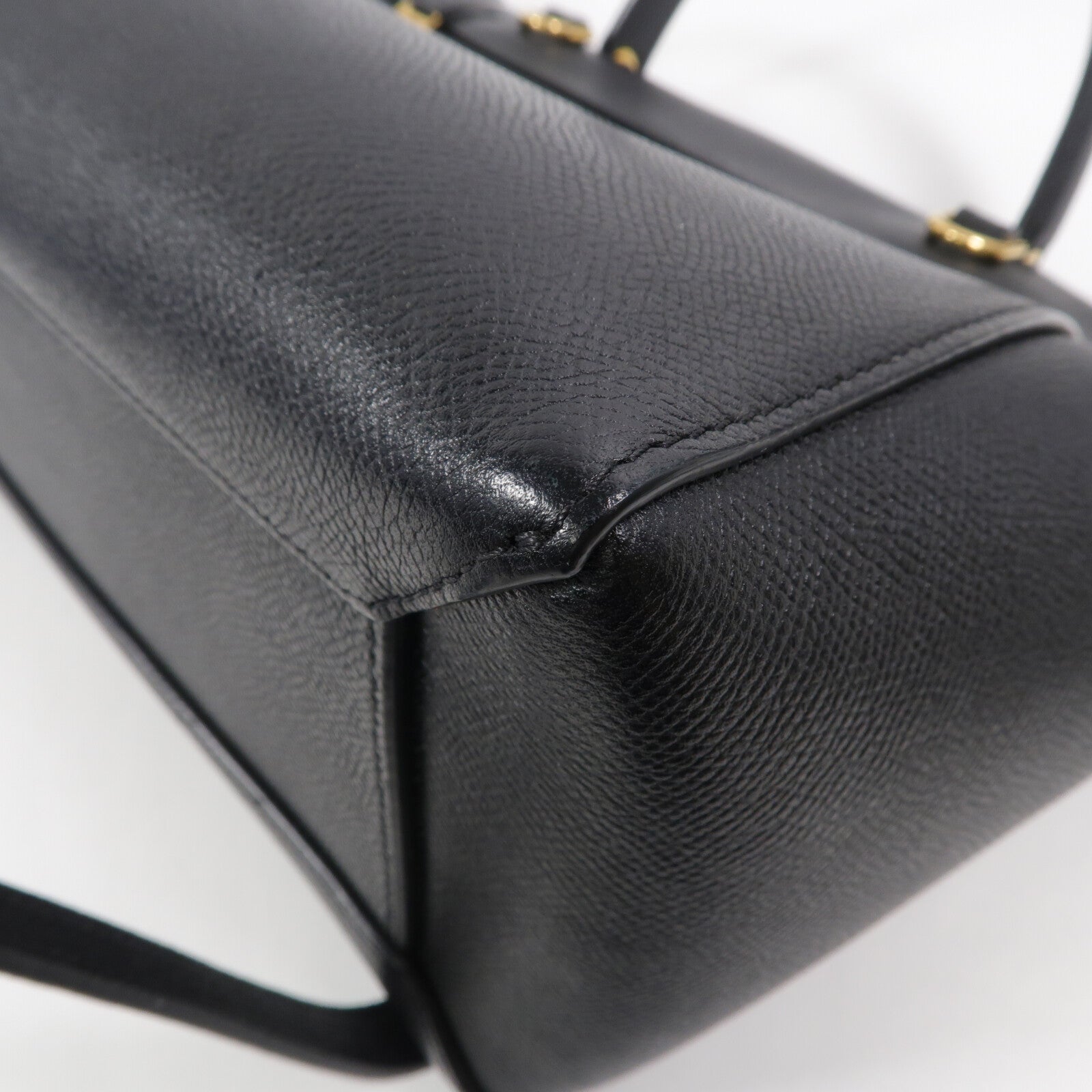 CELINE 牛皮皮革Micro Belt Bag手挽肩背兩用袋