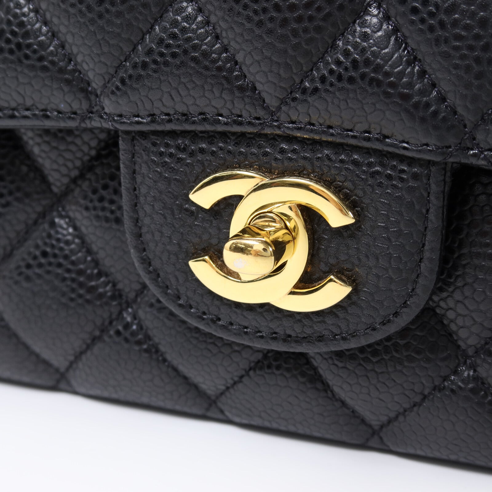 CHANEL 牛皮皮革Classic 25金扣鏈帶肩背袋