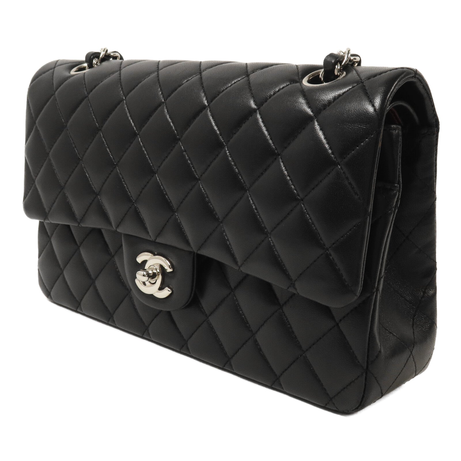 CHANEL 羊皮皮革Classic 25鏈帶肩背袋