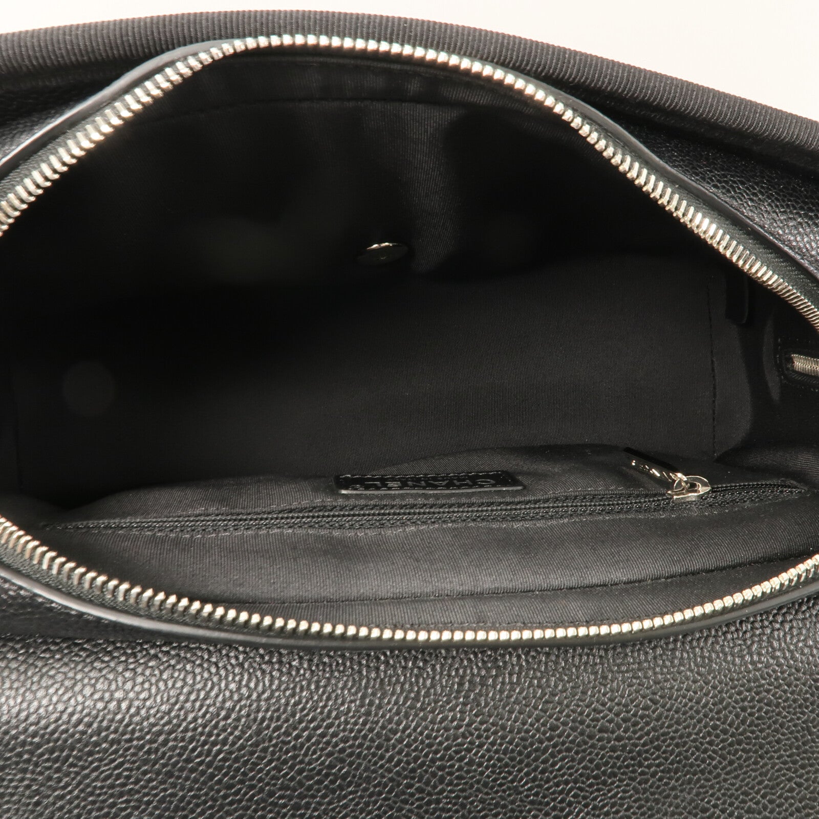 CHANEL 牛皮皮革2 Way Shoulder Bag鏈帶手挽肩背兩用袋