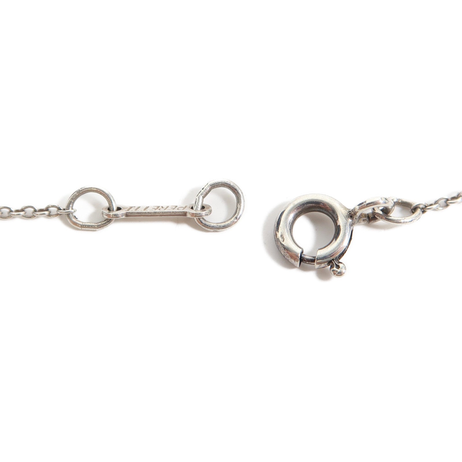 TIFFANY＆CO 925純銀Bean Necklace項鍊