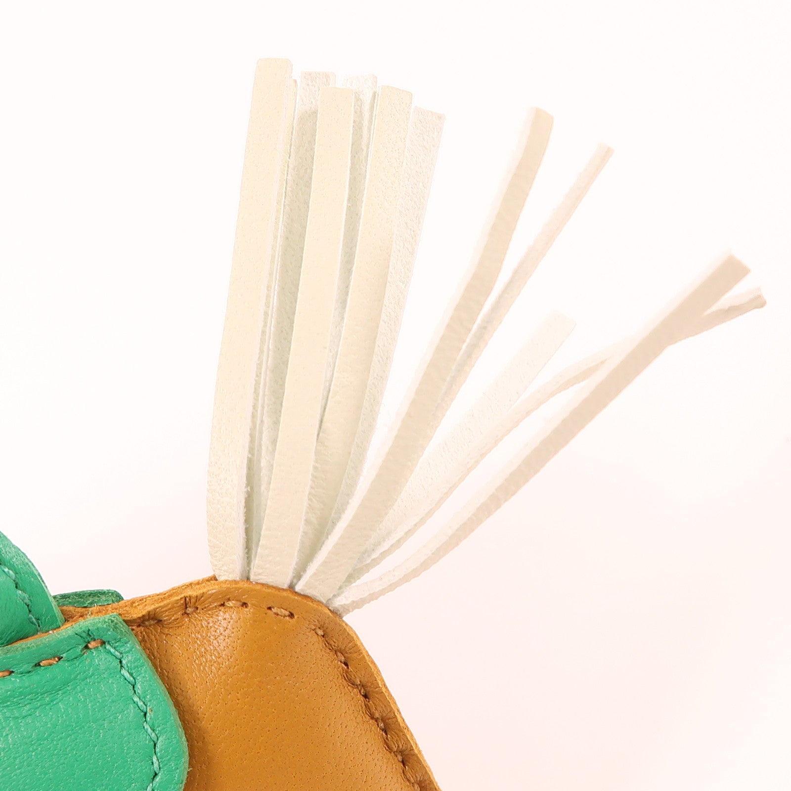 HERMES Swift皮革Rodeo PM掛飾2H Kraft