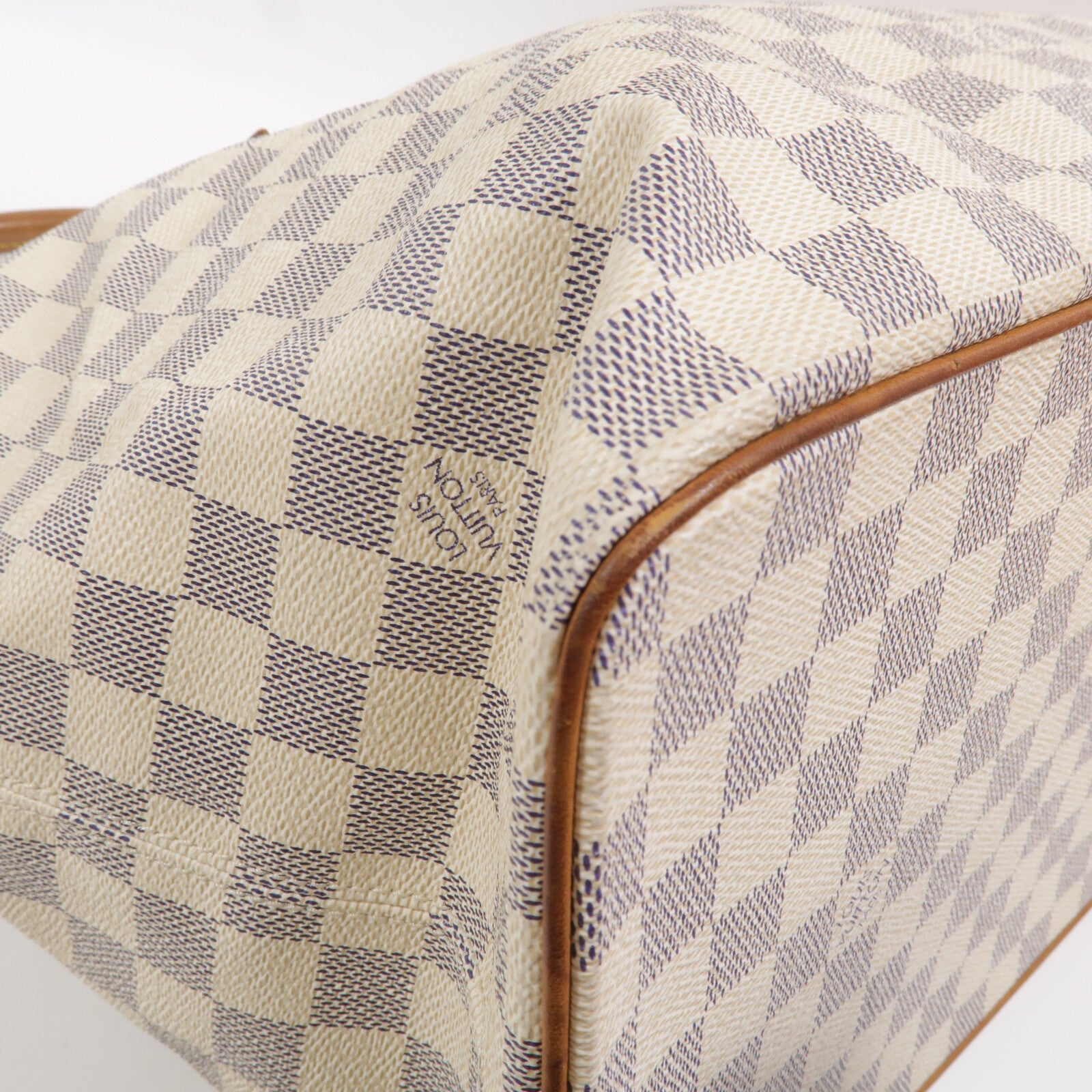 LOUIS VUITTON Damier Azur Saleya MM肩背袋