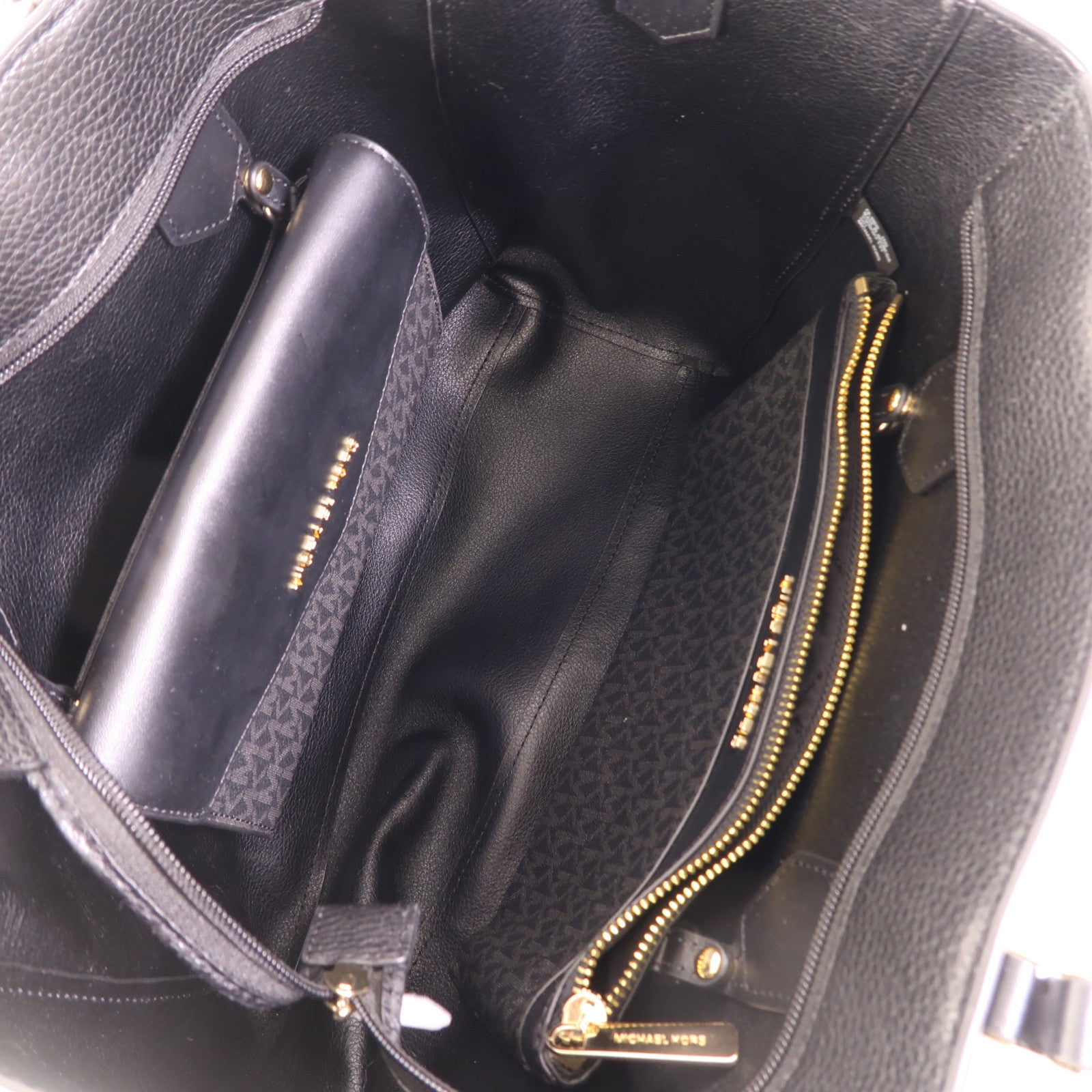 Michael Kors 皮革Tote Bag金扣手挽肩背兩用袋