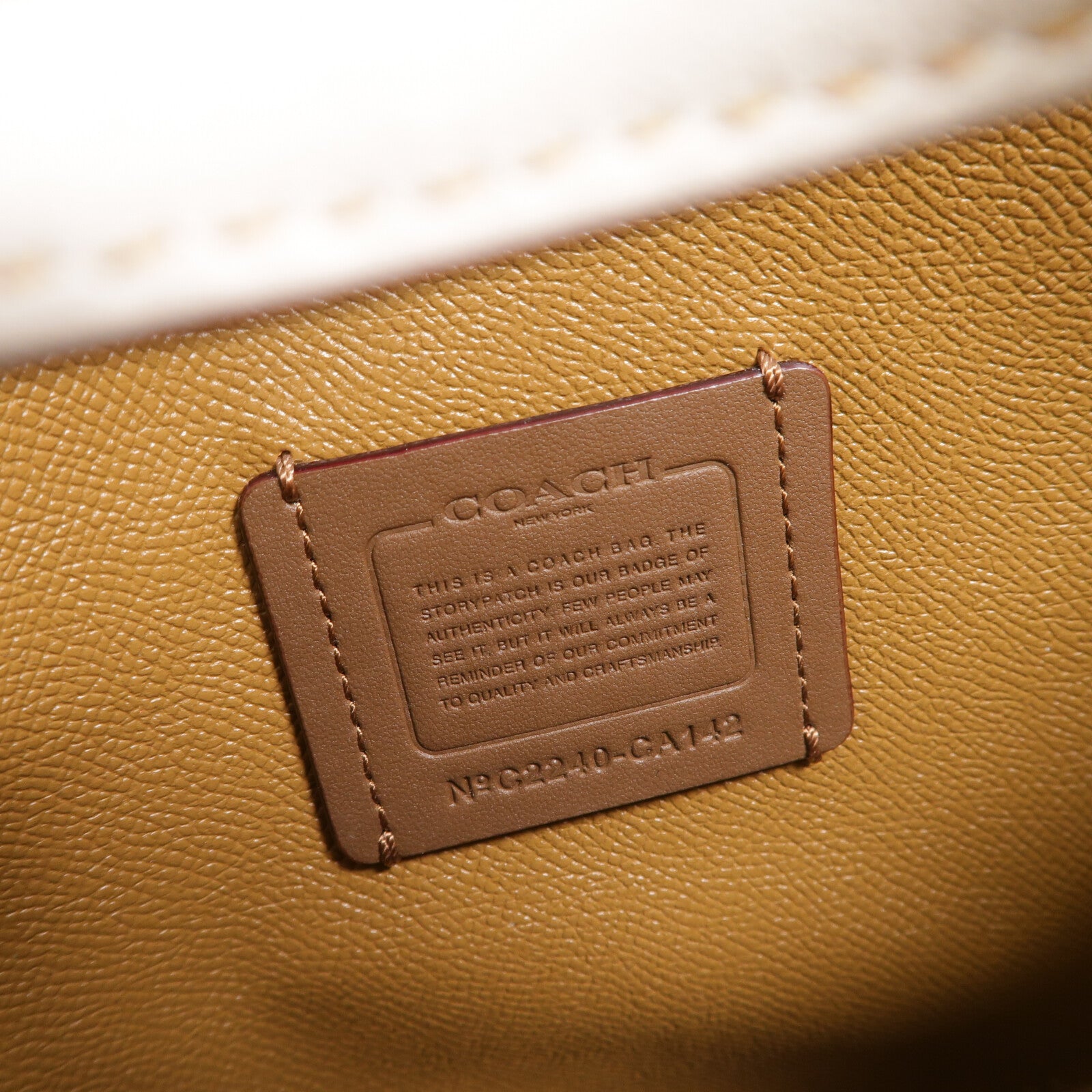 COACH 帆布Mollie Tote手挽肩背兩用袋