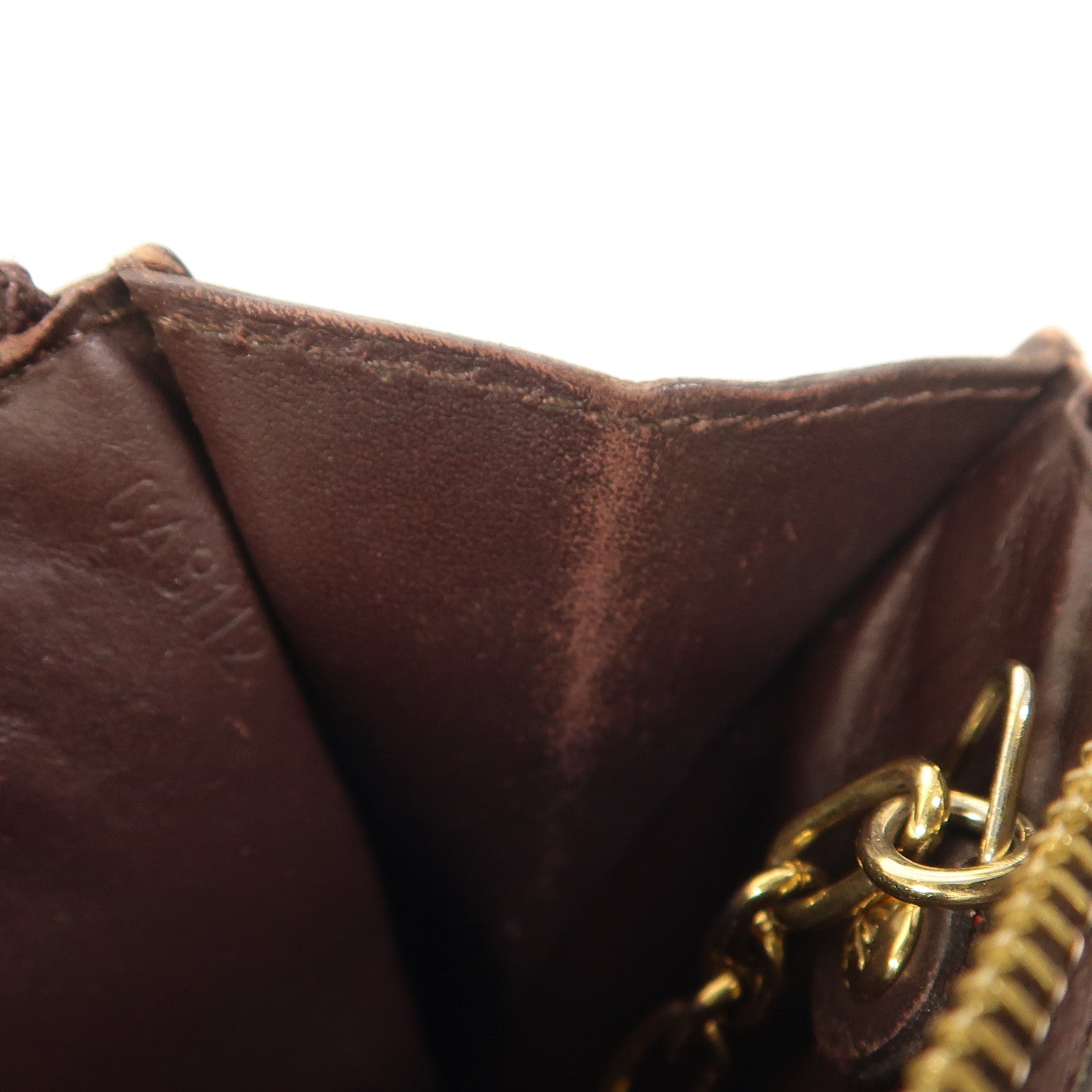 LOUIS VUITTON Monogram Vernis Coin Purse金扣零錢包