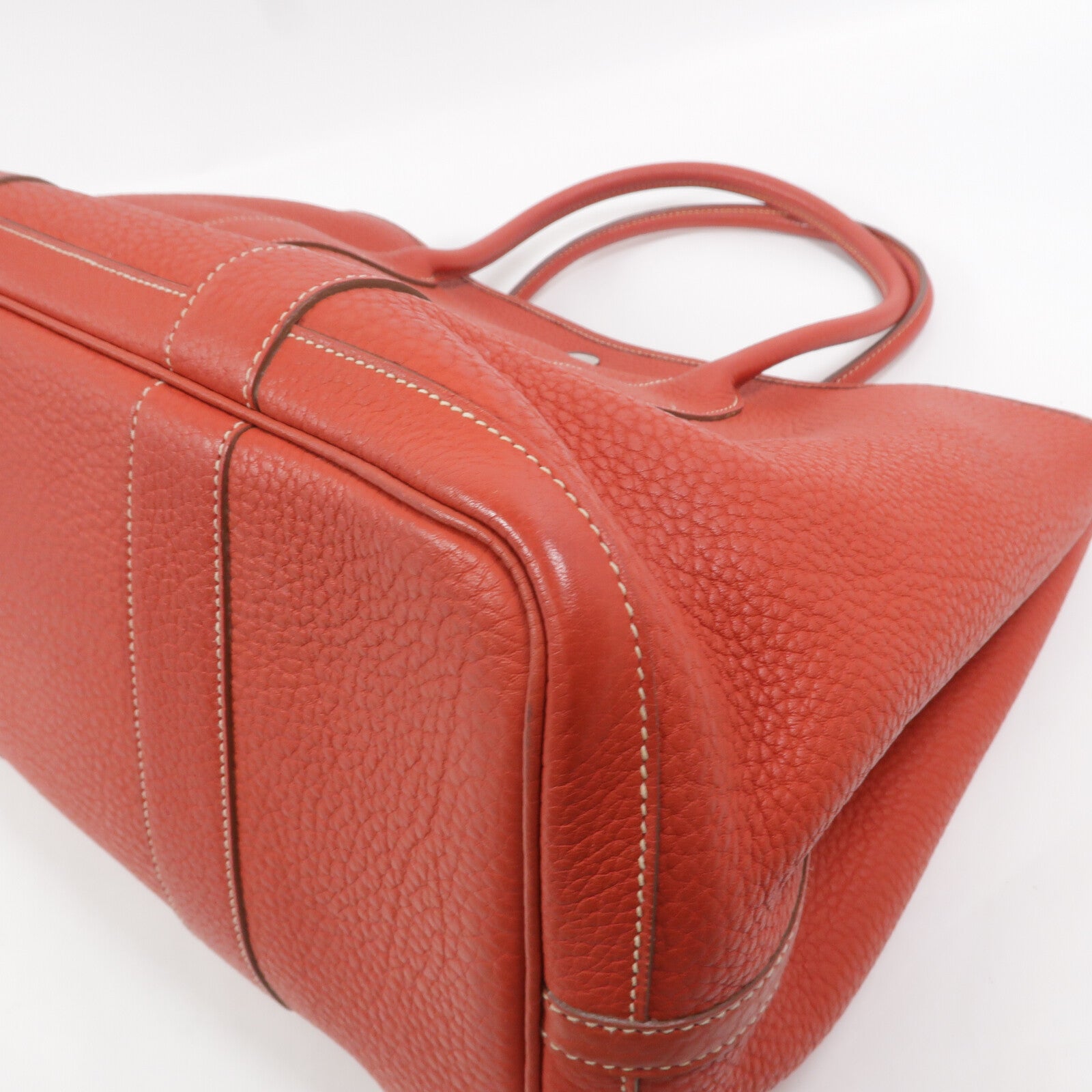 HERMES Negonda皮革Garden Party PM手挽袋Sanguine