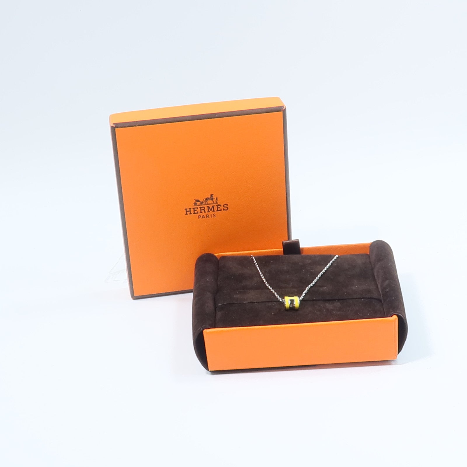 HERMES 金屬Mini Pop H項鍊