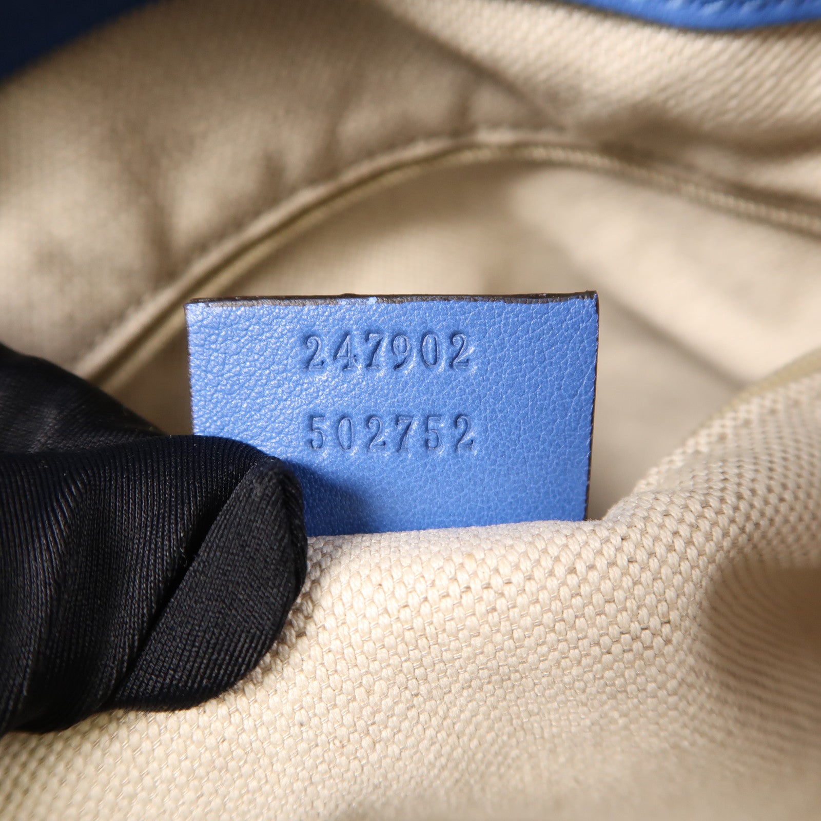 GUCCI 牛皮皮革2 Way Shoulder金扣手挽肩背兩用袋