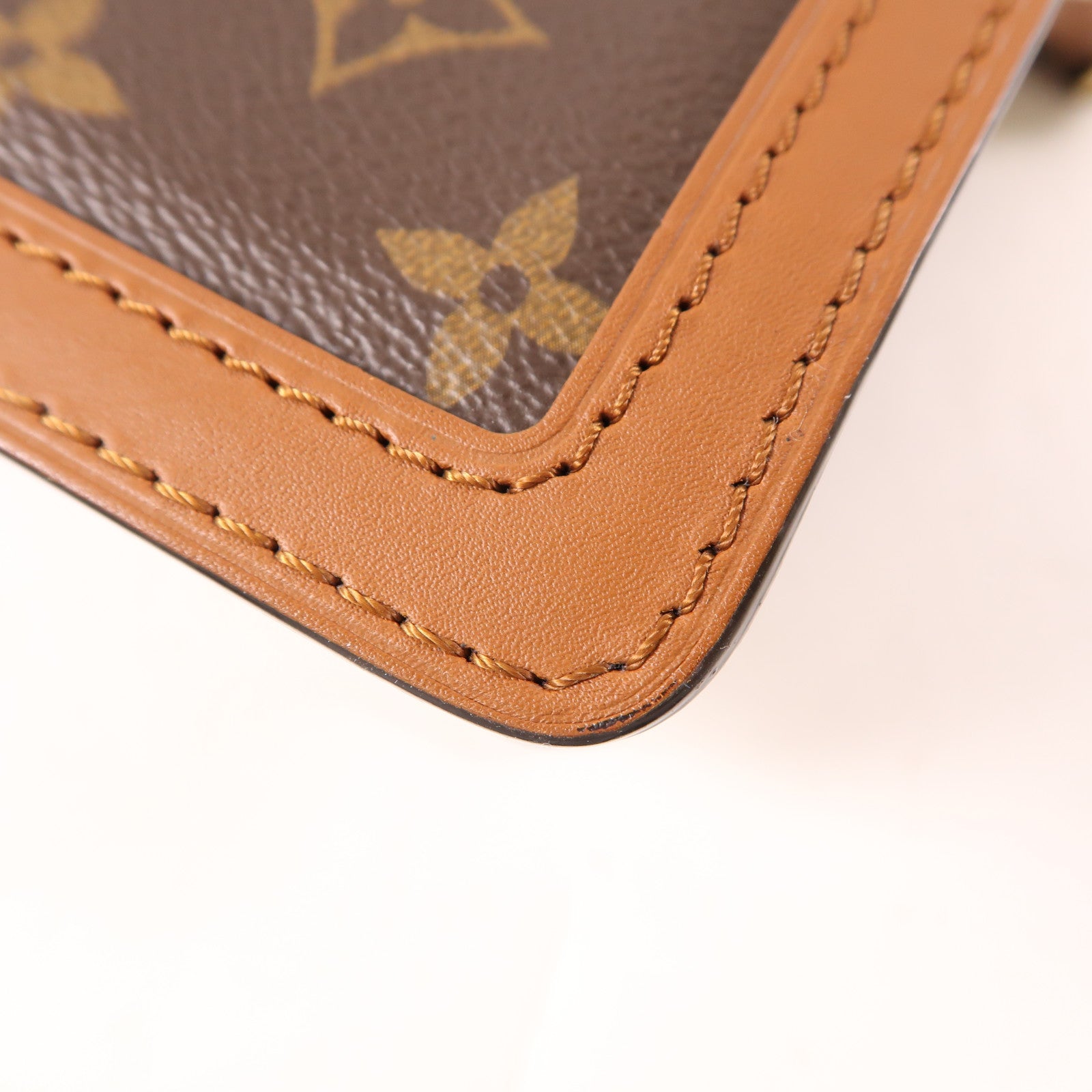 LOUIS VUITTON LV GHW Loop 2 Way Shoulder Bag M81098 Monogram Brown