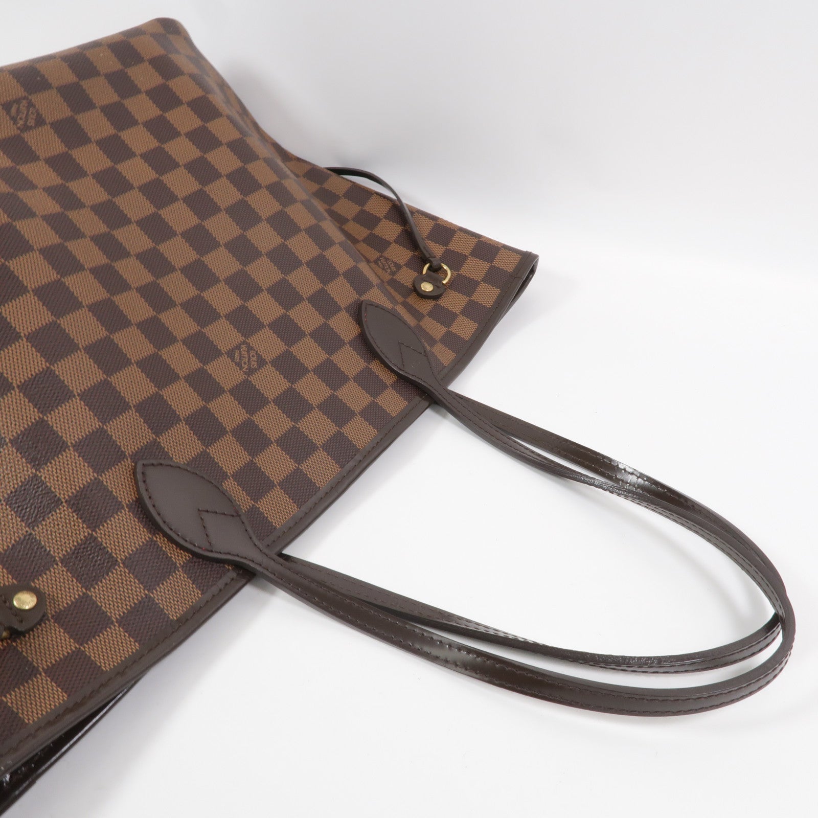 LOUIS VUITTON Damier Neverfull MM肩背袋