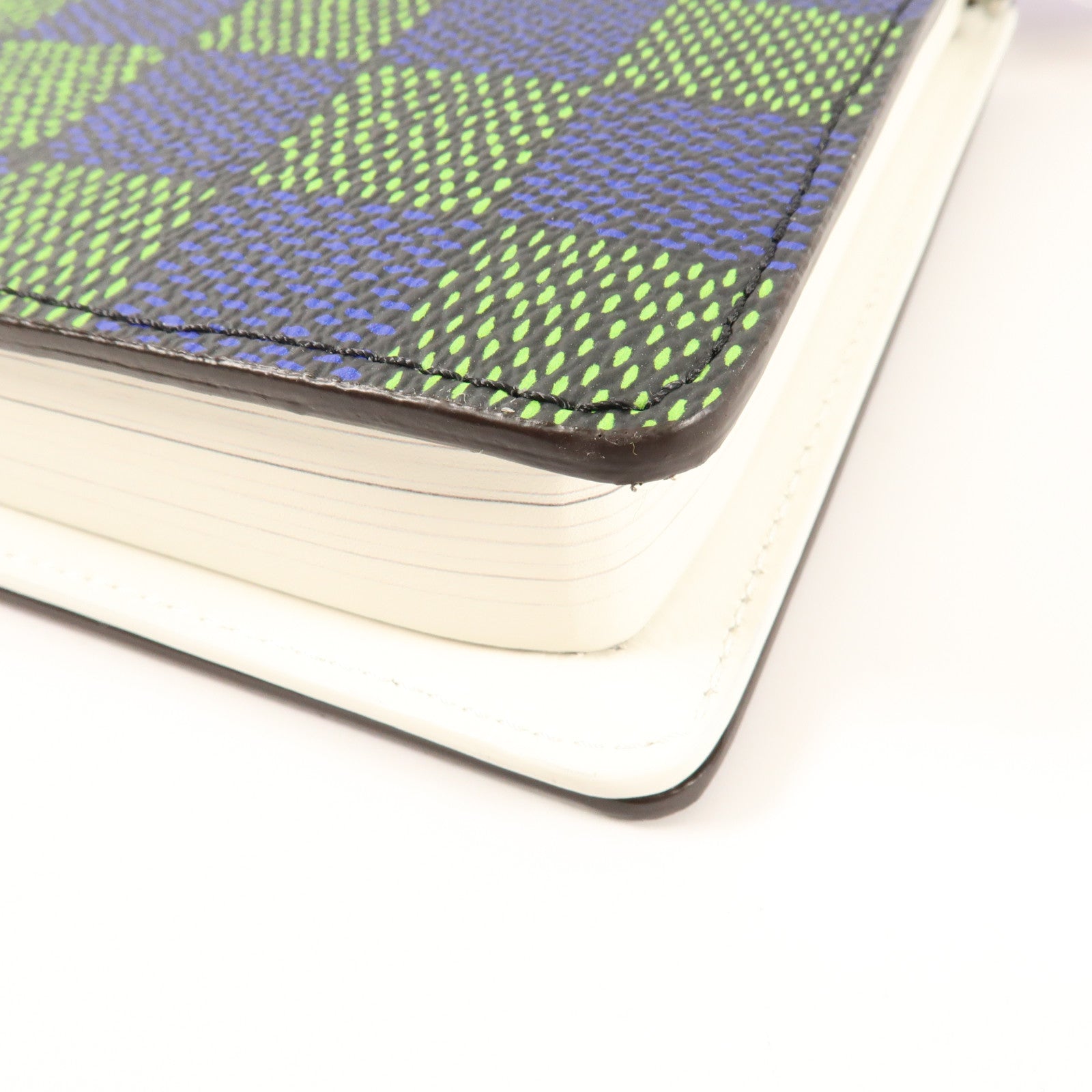LOUIS VUITTON Damier Book Messenger銀扣肩背袋