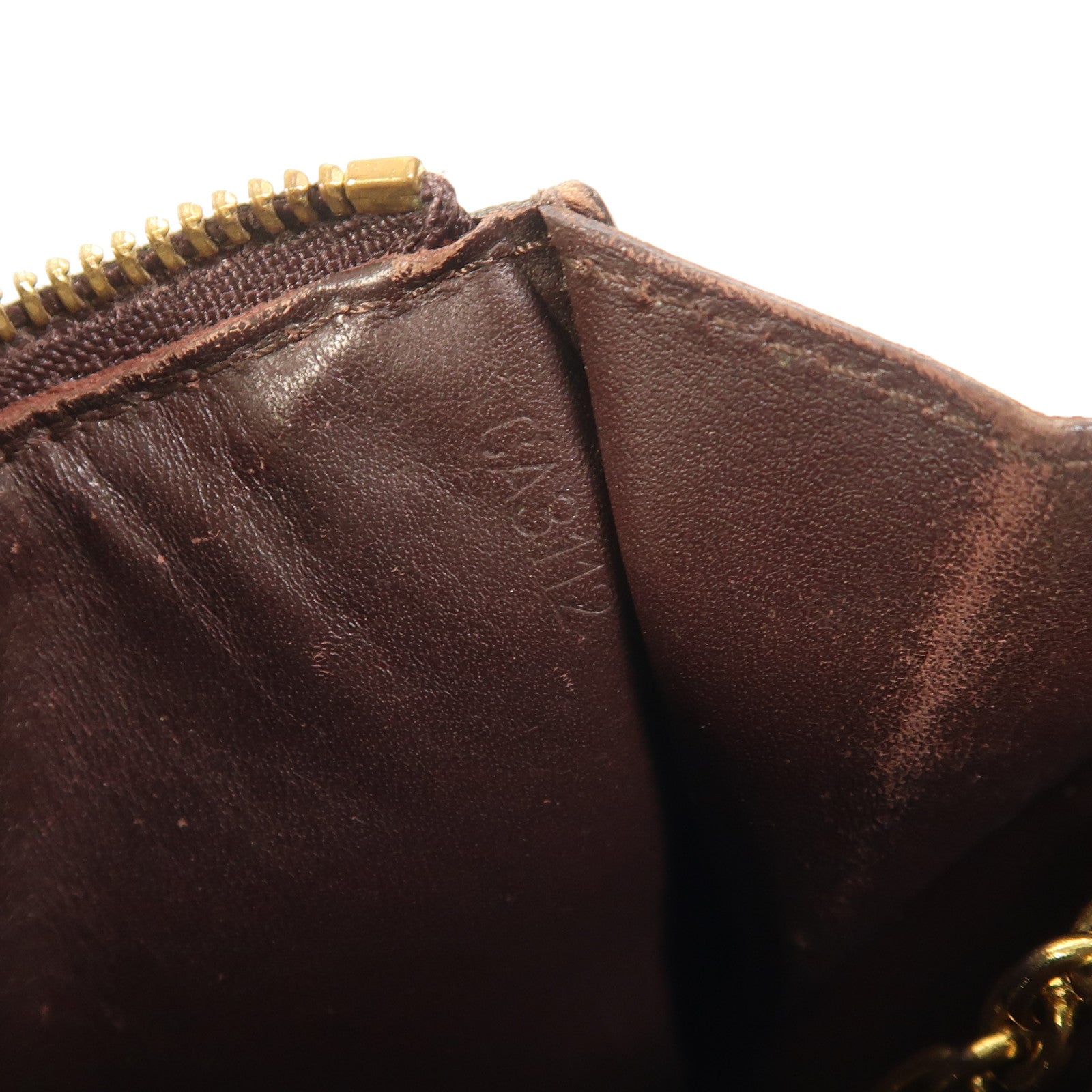 LOUIS VUITTON Monogram Vernis Coin Purse金扣零錢包