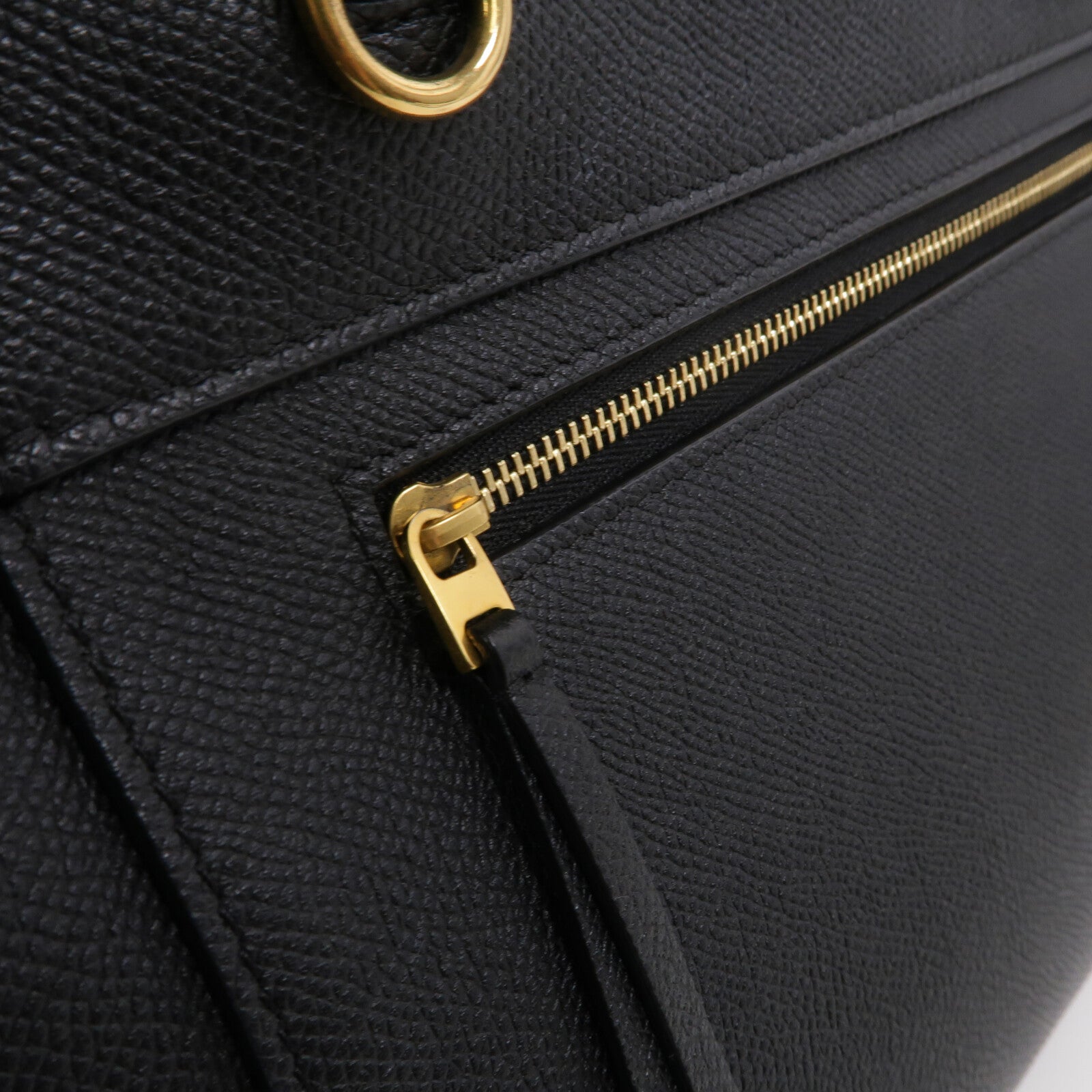 CELINE 牛皮皮革Micro Belt Bag手挽肩背兩用袋