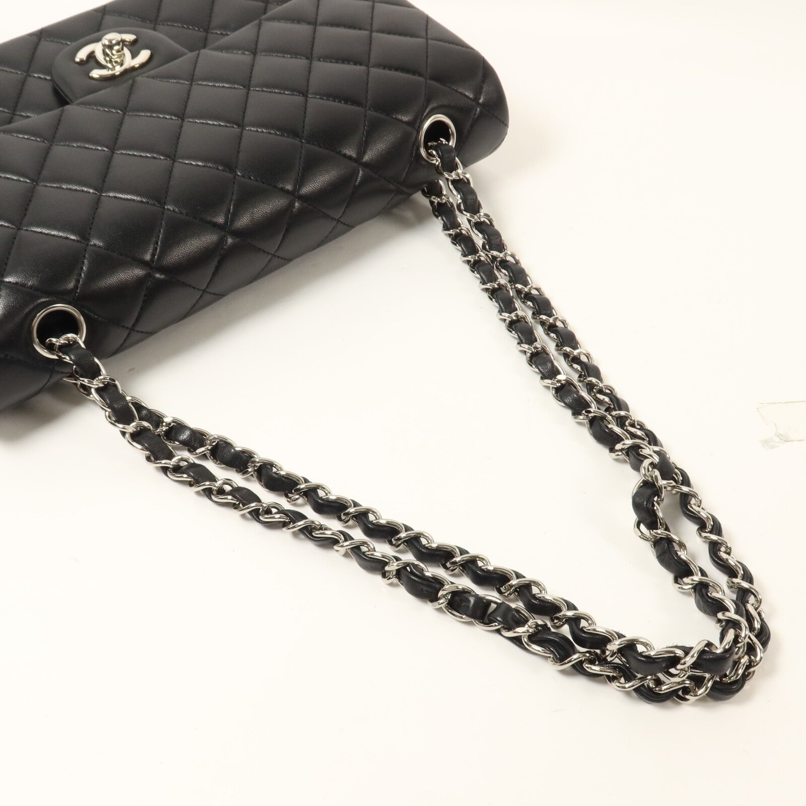 CHANEL 羊皮皮革Classic 25鏈帶肩背袋