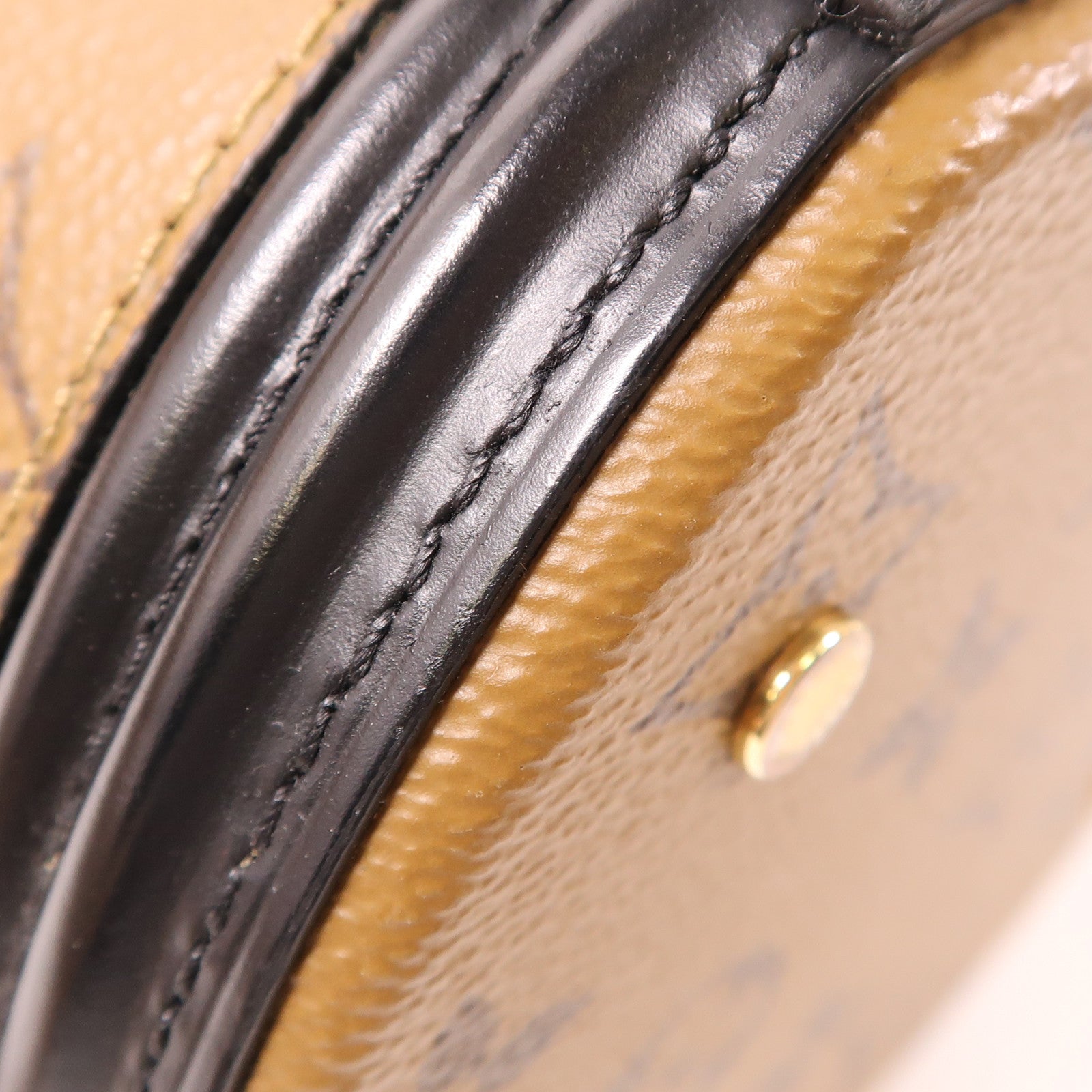 LOUIS VUITTON 【激減優惠】Monogram Reverse Cannes金扣手挽肩背兩用袋