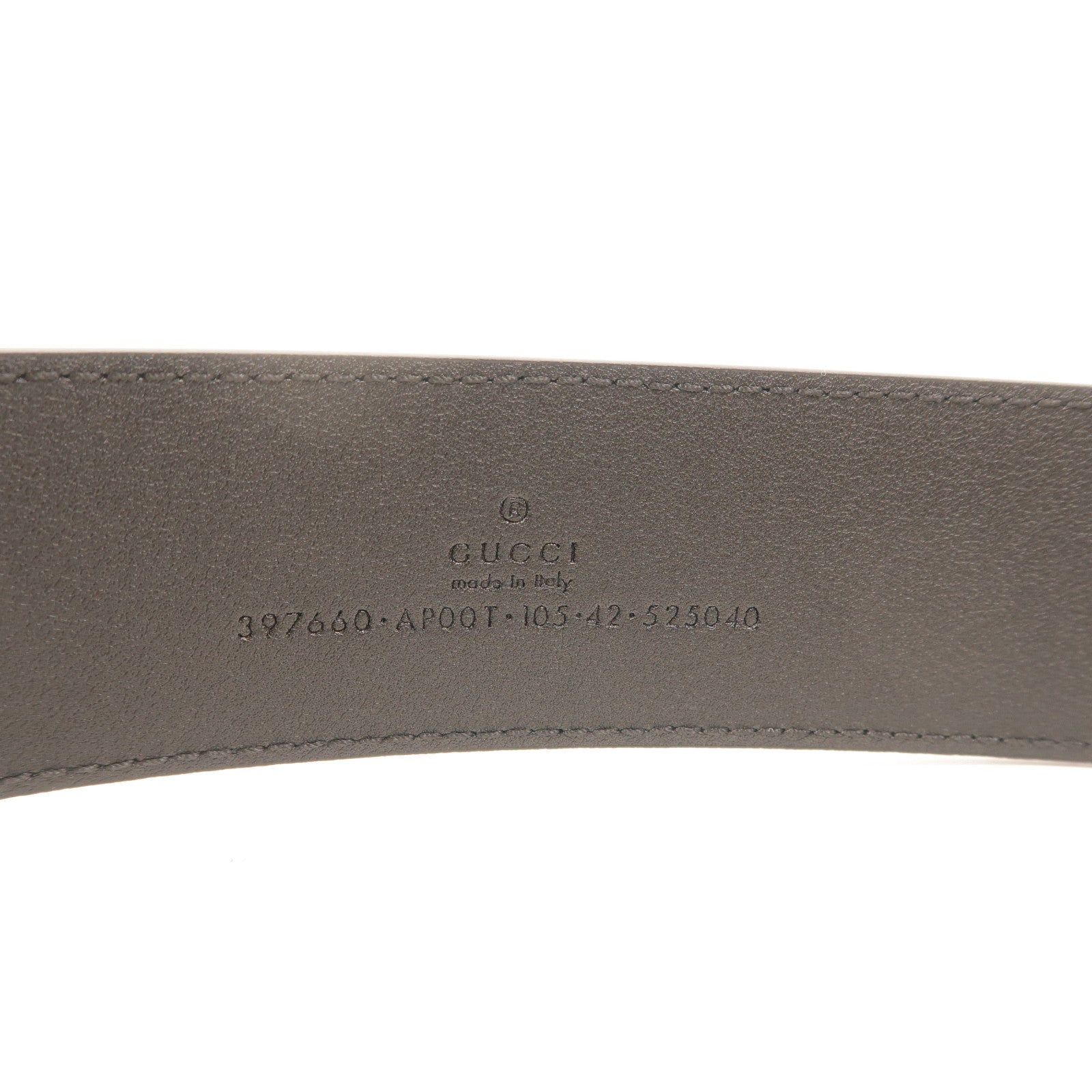 GUCCI 牛皮皮革GG Marmont 105cm Belt皮帶