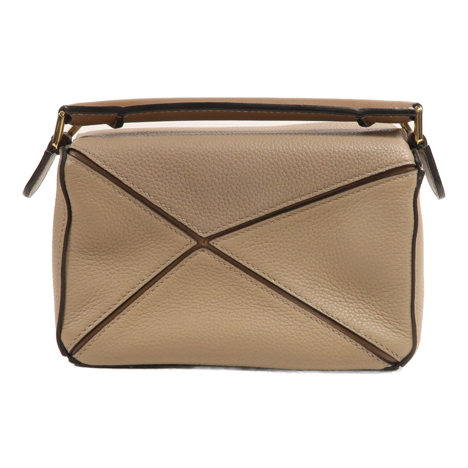LOEWE 牛皮皮革Mini Puzzle手挽肩背兩用袋