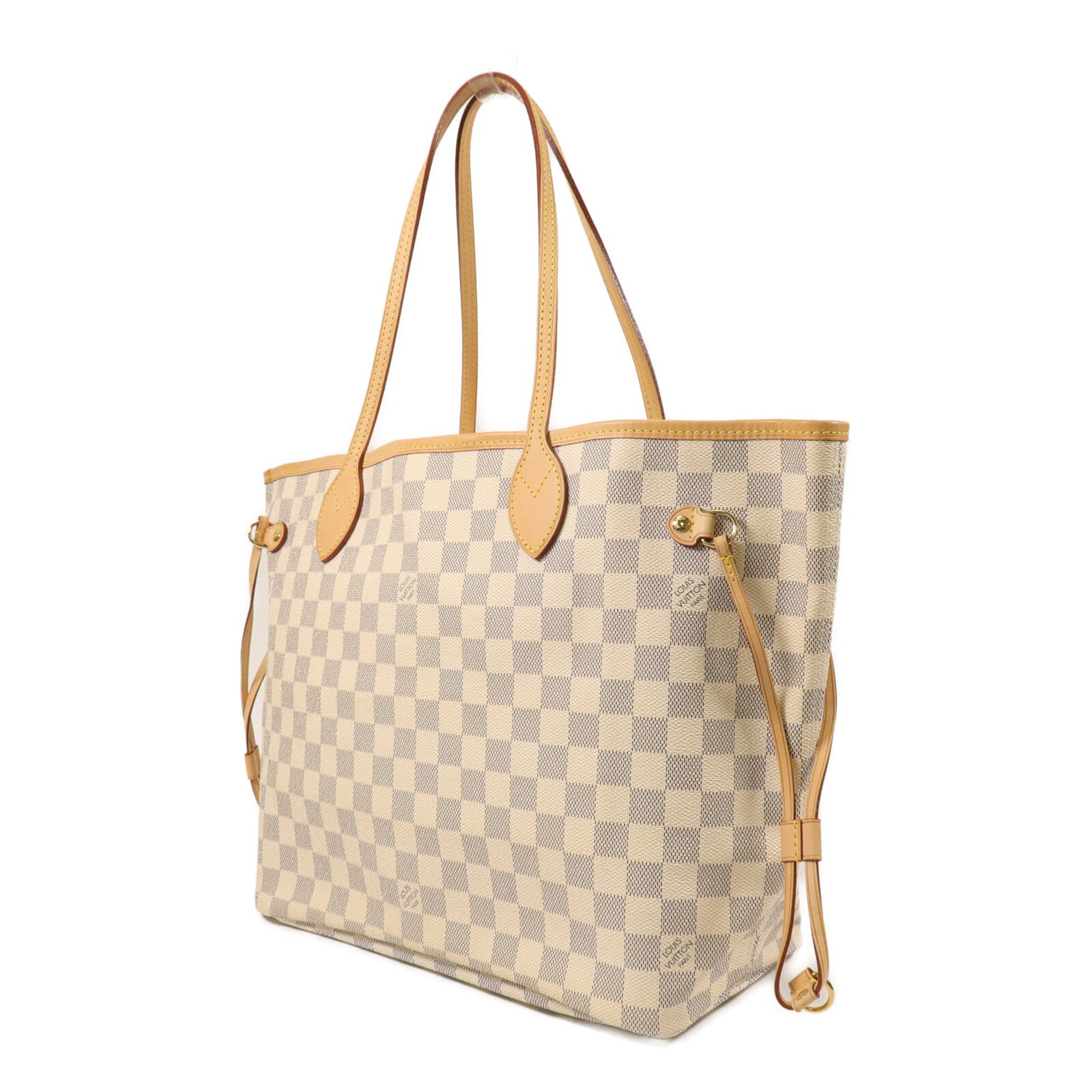 LOUIS VUITTON Damier Neverfull MM手挽袋