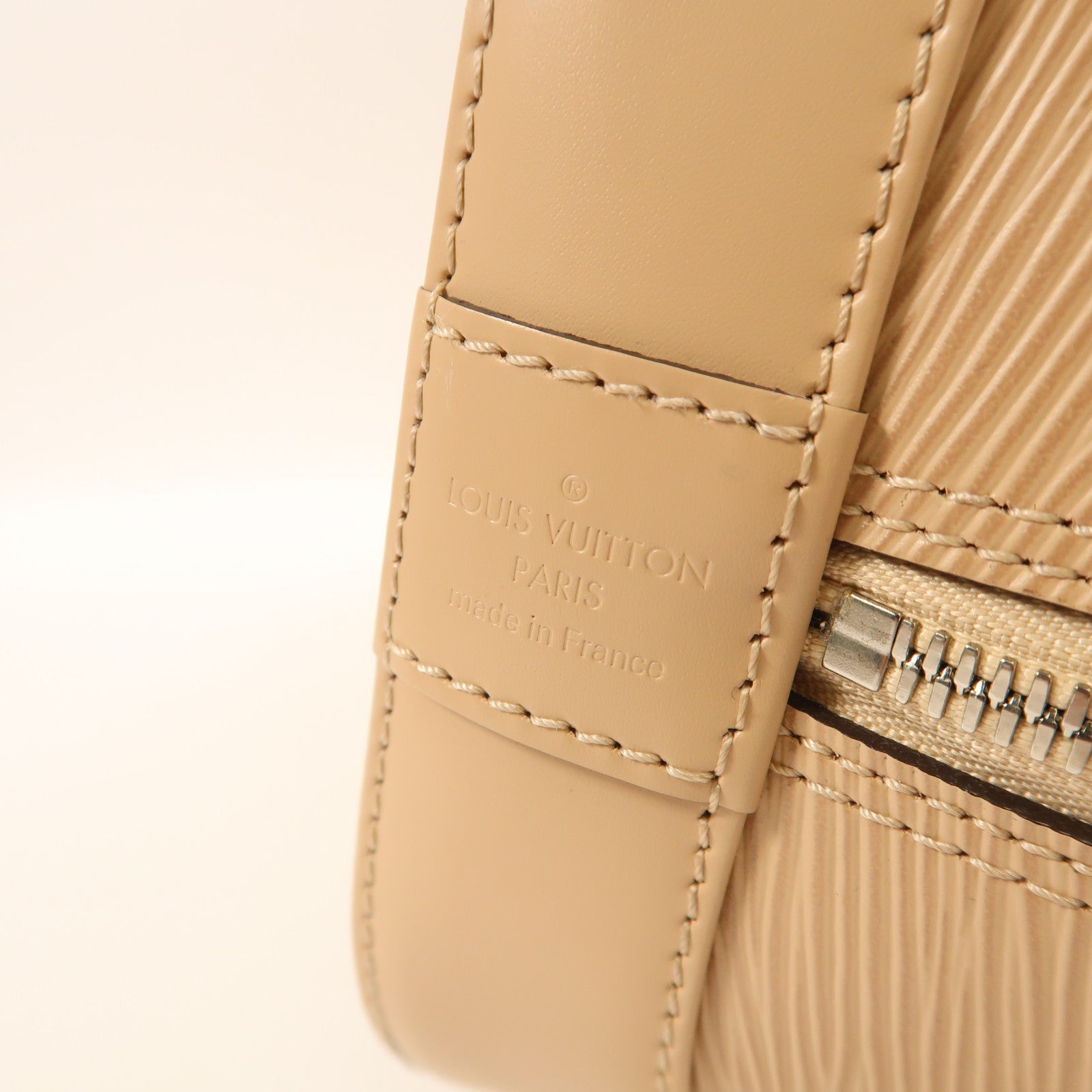 LOUIS VUITTON Epi Alma MM銀扣手挽袋