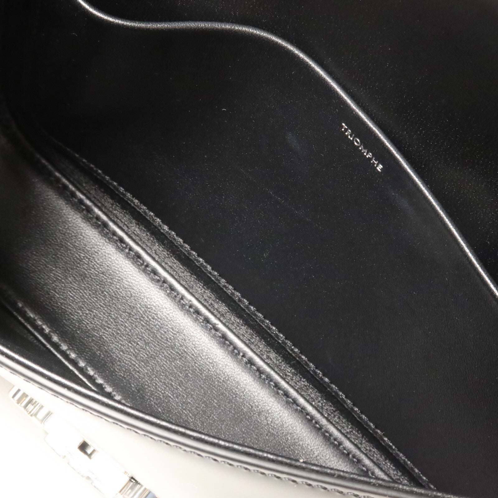 CELINE 牛皮皮革Chain Shoulder鏈帶肩背袋