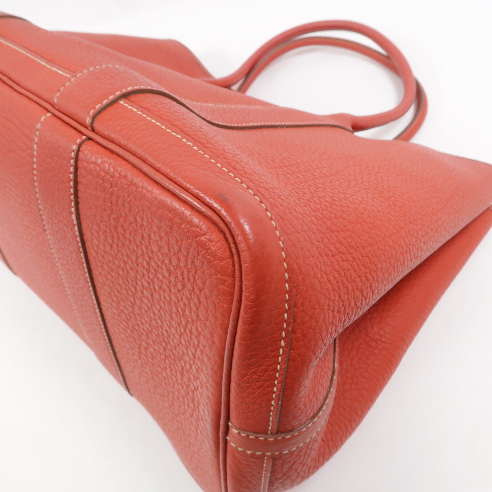HERMES Negonda皮革Garden Party PM手挽袋Sanguine