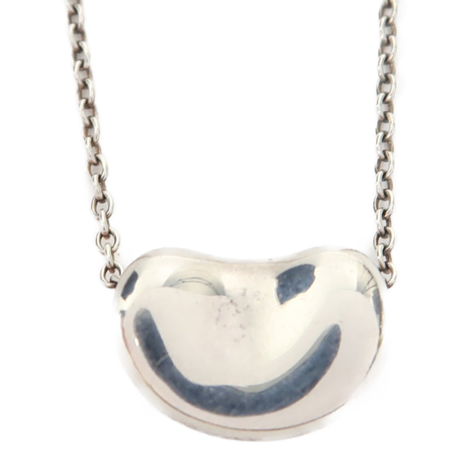 TIFFANY＆CO 925純銀Bean Necklace項鍊