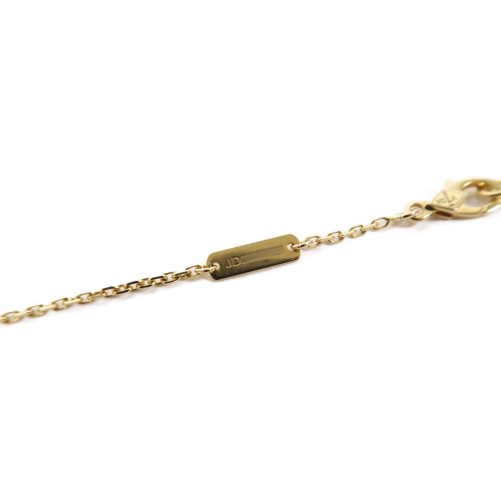 Van Cleef & Arpels 18K黃金Alhambra Necklace項鍊
