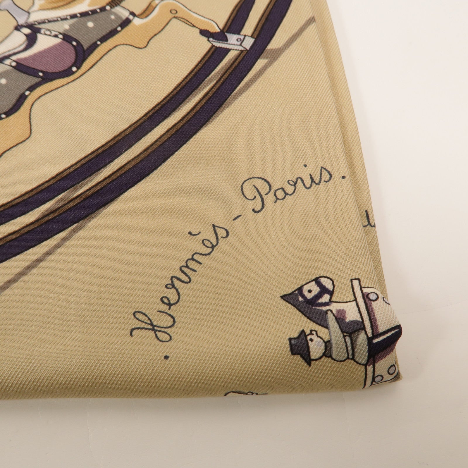 HERMES 絲質Scarf 90x90絲巾