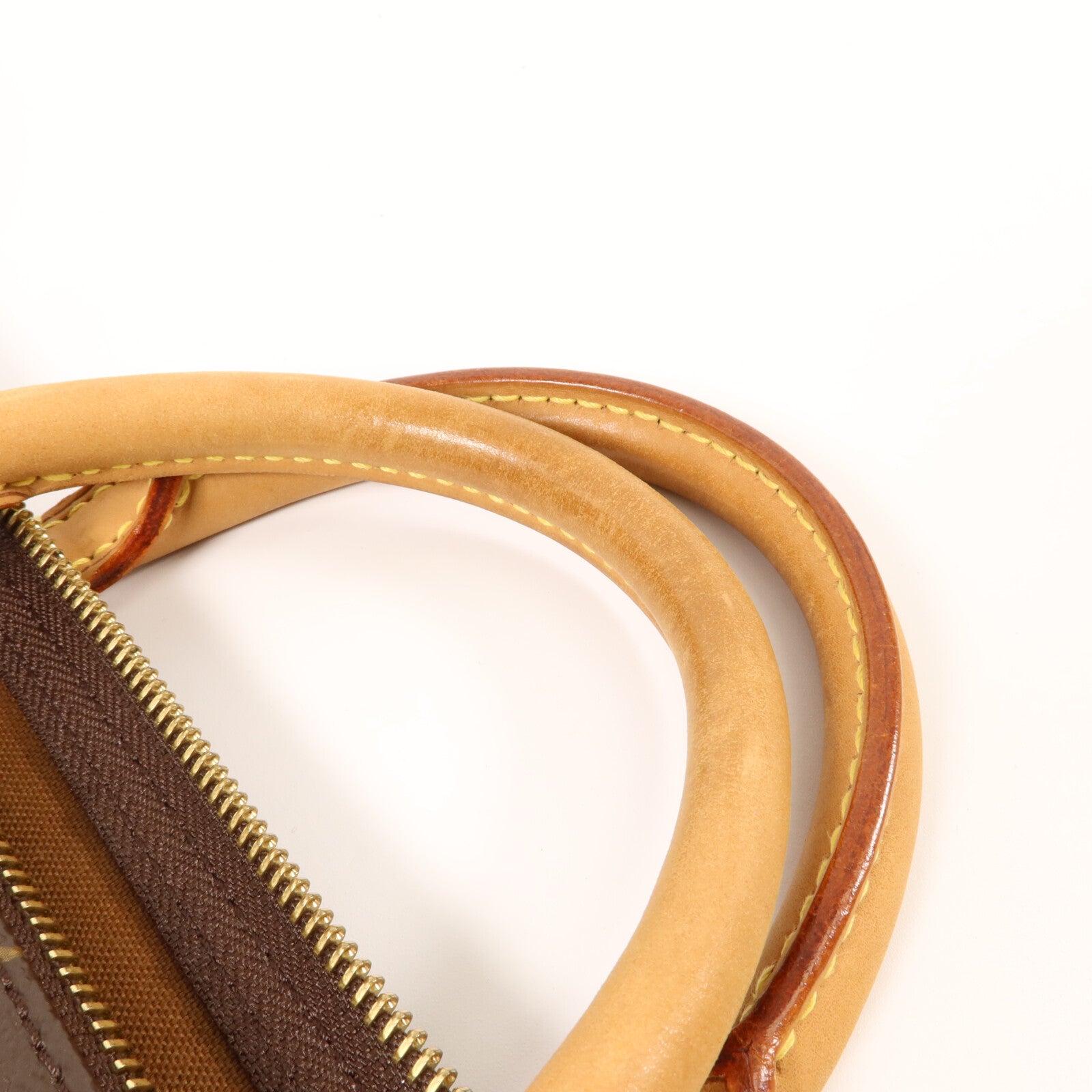 LOUIS VUITTON Monogram Speedy 35金扣手挽袋