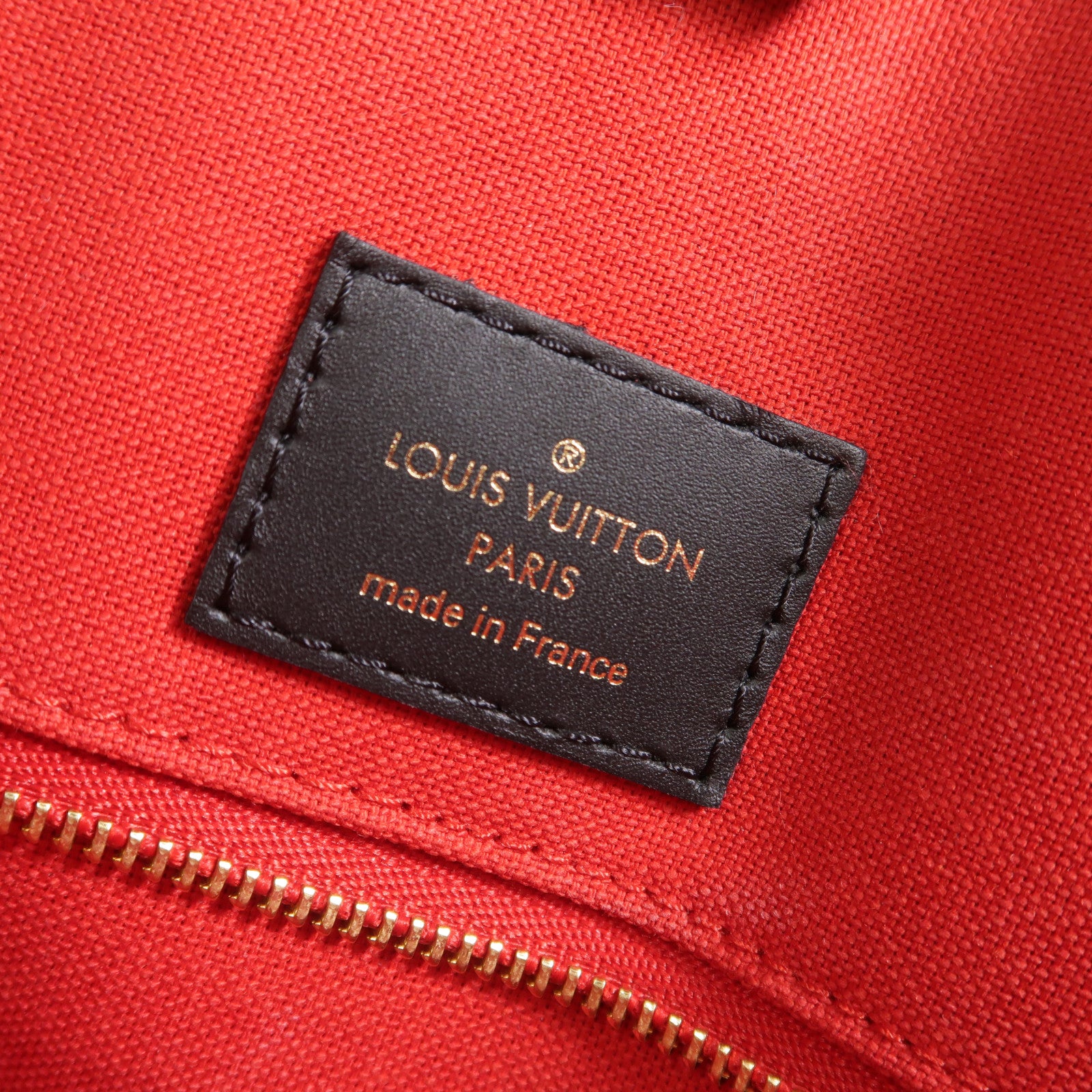 LOUIS VUITTON Monogram Giant On The Go MM金扣手挽肩背兩用袋