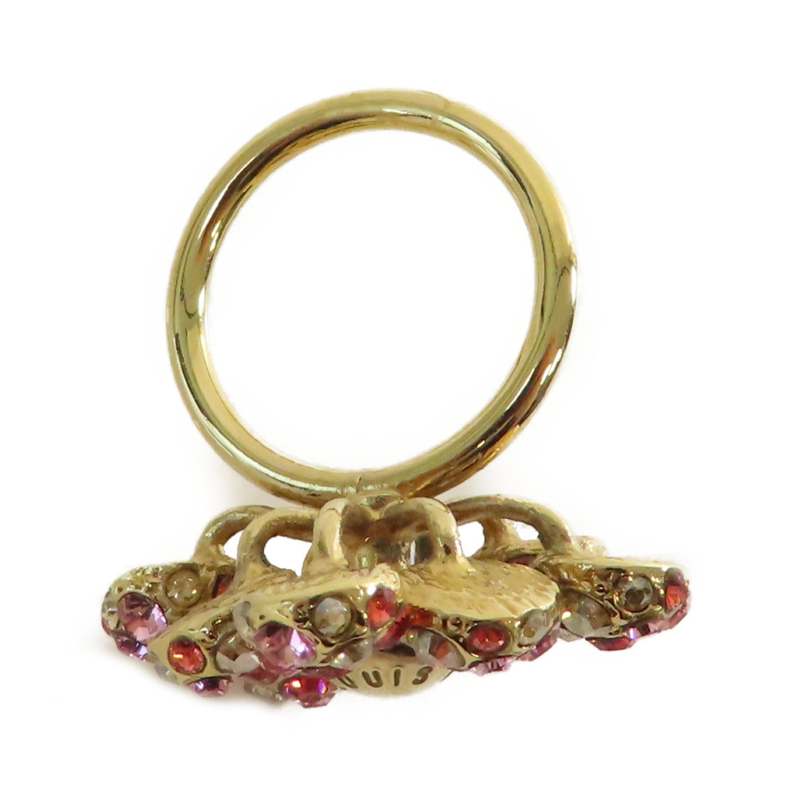 LOUIS VUITTON 【激減優惠】金屬/Multi Colors Stone Ring戒指#S/US#5