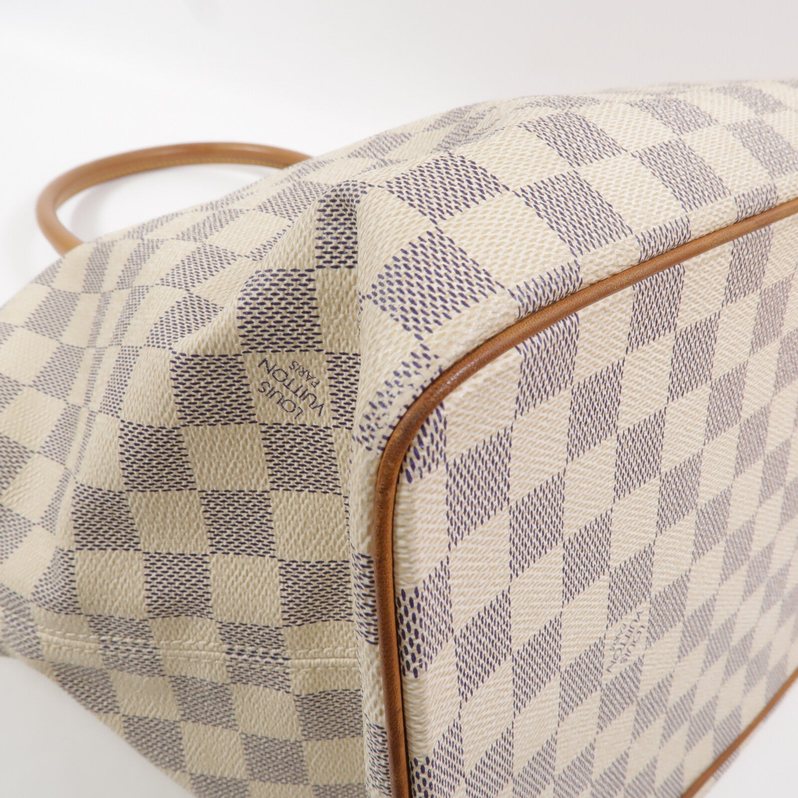 LOUIS VUITTON Damier Azur Saleya MM肩背袋