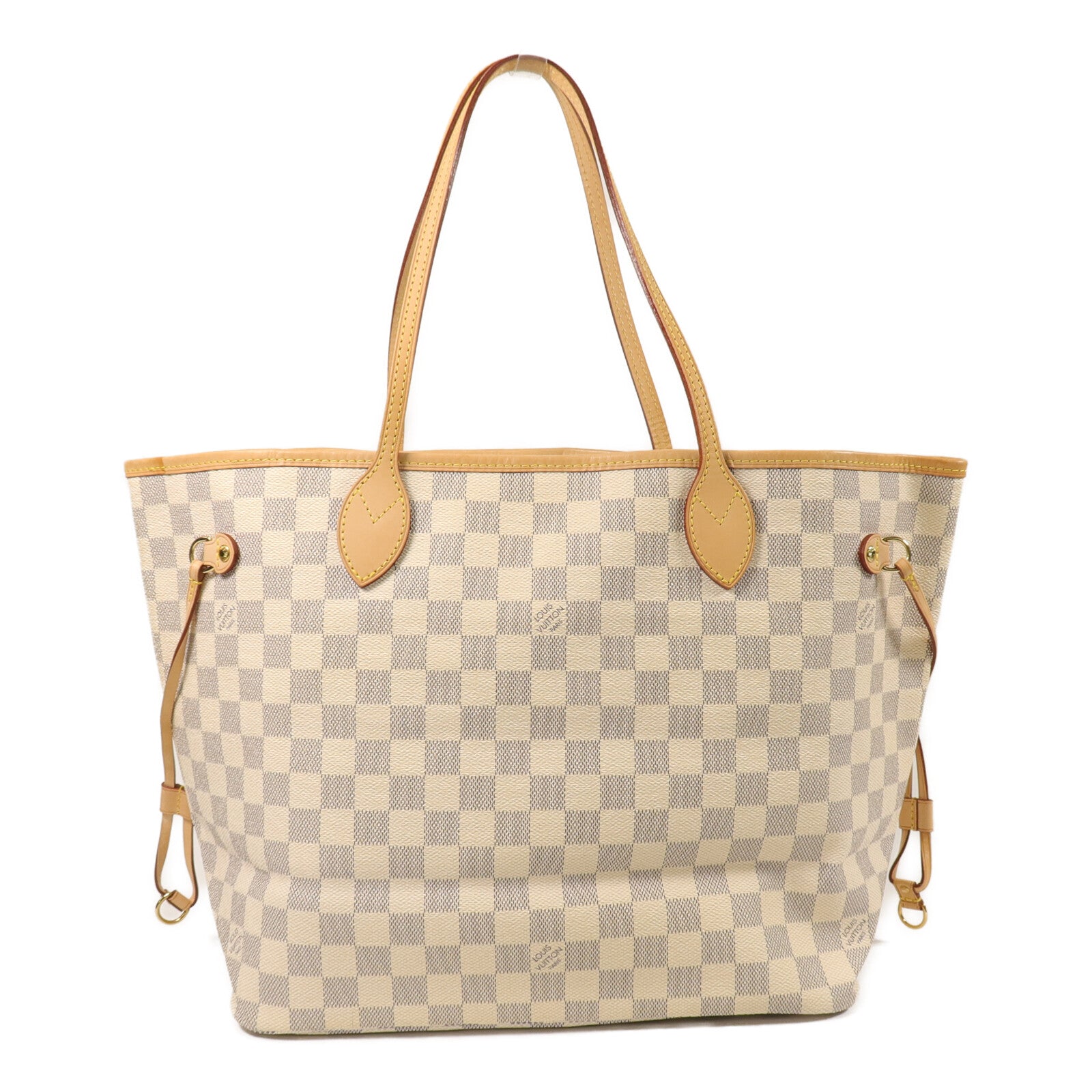 LOUIS VUITTON Damier Neverfull MM手挽袋