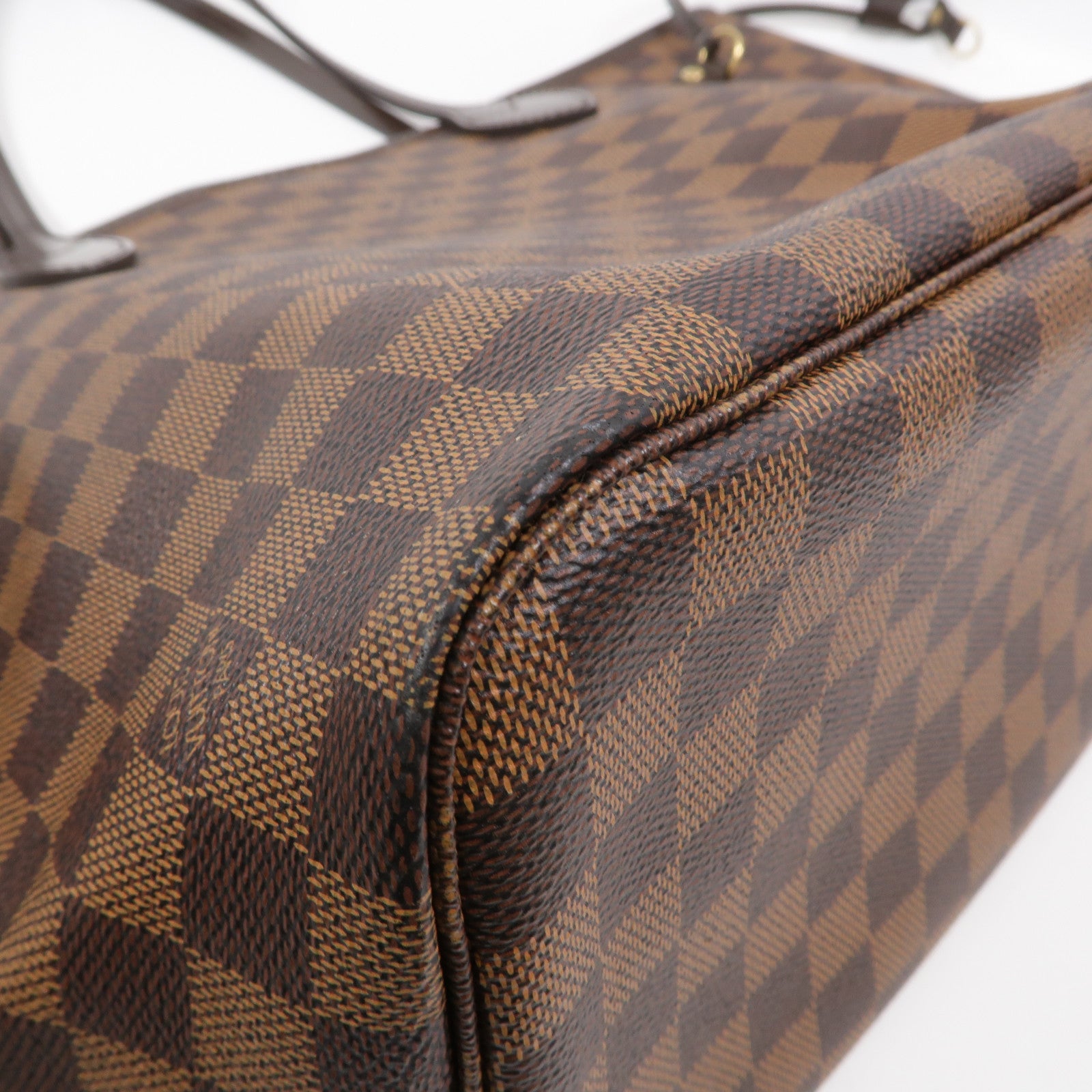 LOUIS VUITTON Damier Neverfull MM肩背袋