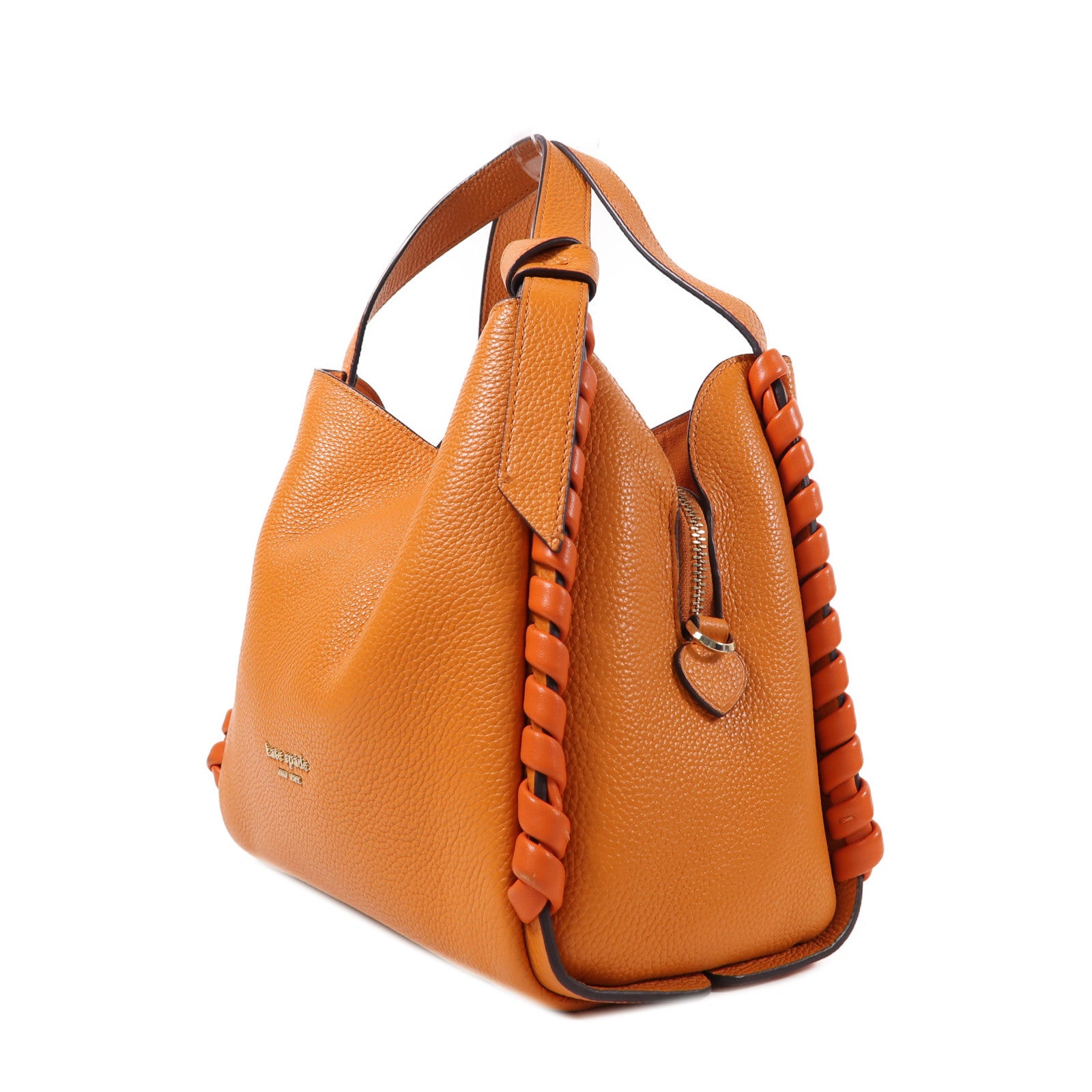 Kate Spade 牛皮皮革2 Way Shoulder Bag金扣手挽肩背兩用袋橙色