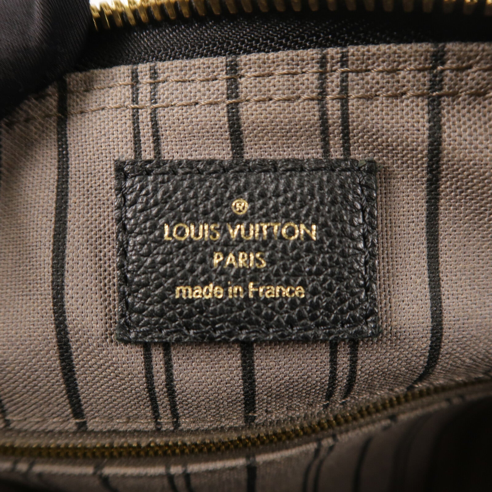 LOUIS VUITTON Monogram Empreinte Speedy Bandouliere 25金扣手挽肩背兩用袋