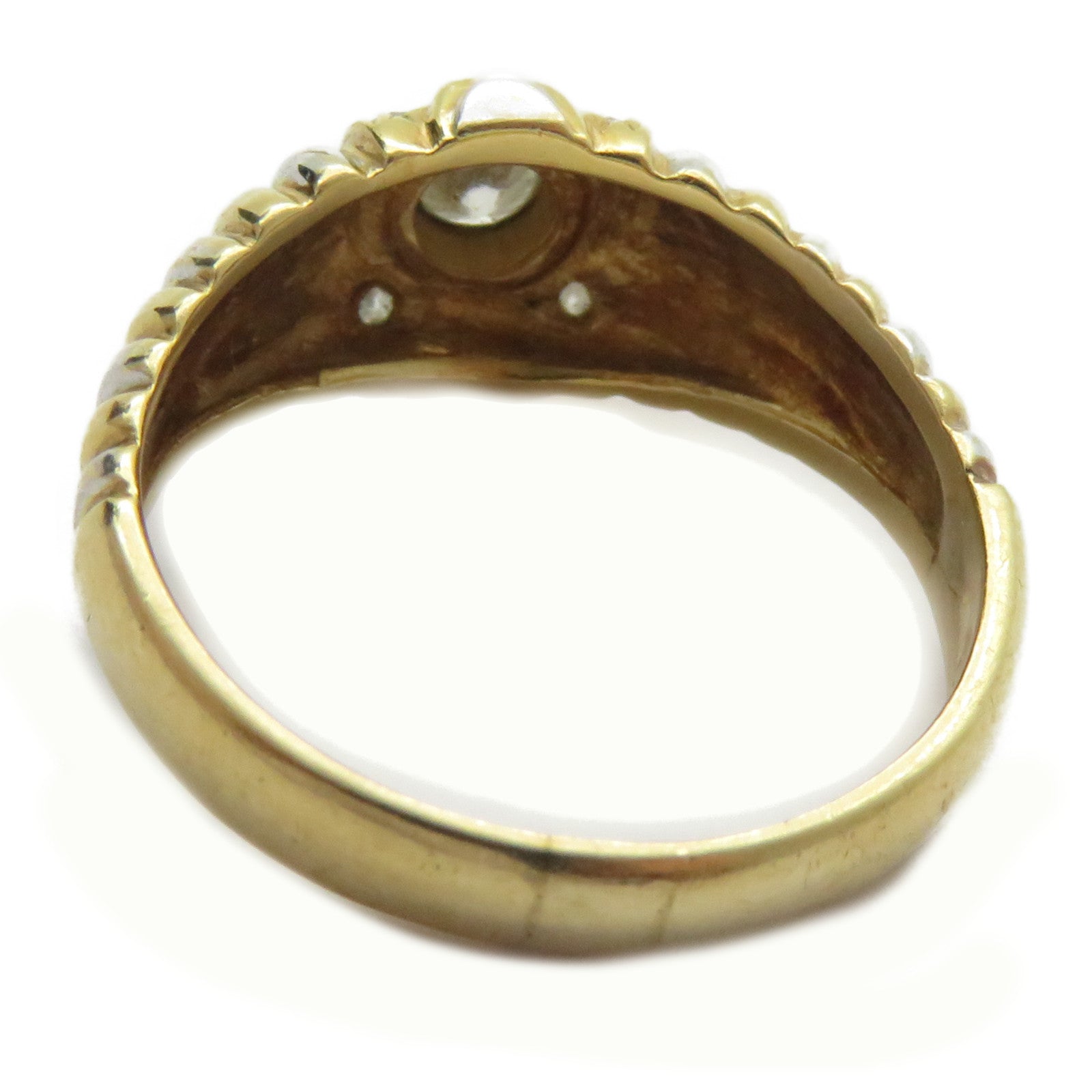 JEWELRY 14K黃金Ring鑽石戒指US#6.75