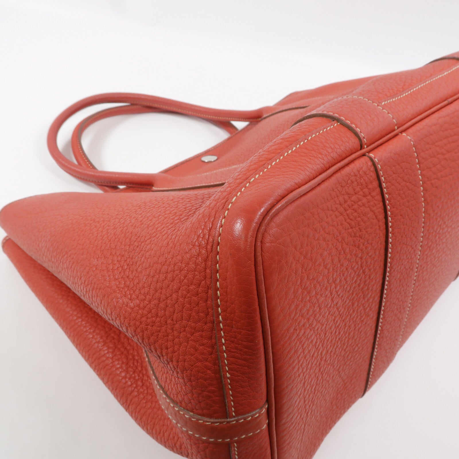 HERMES Negonda皮革Garden Party PM手挽袋Sanguine