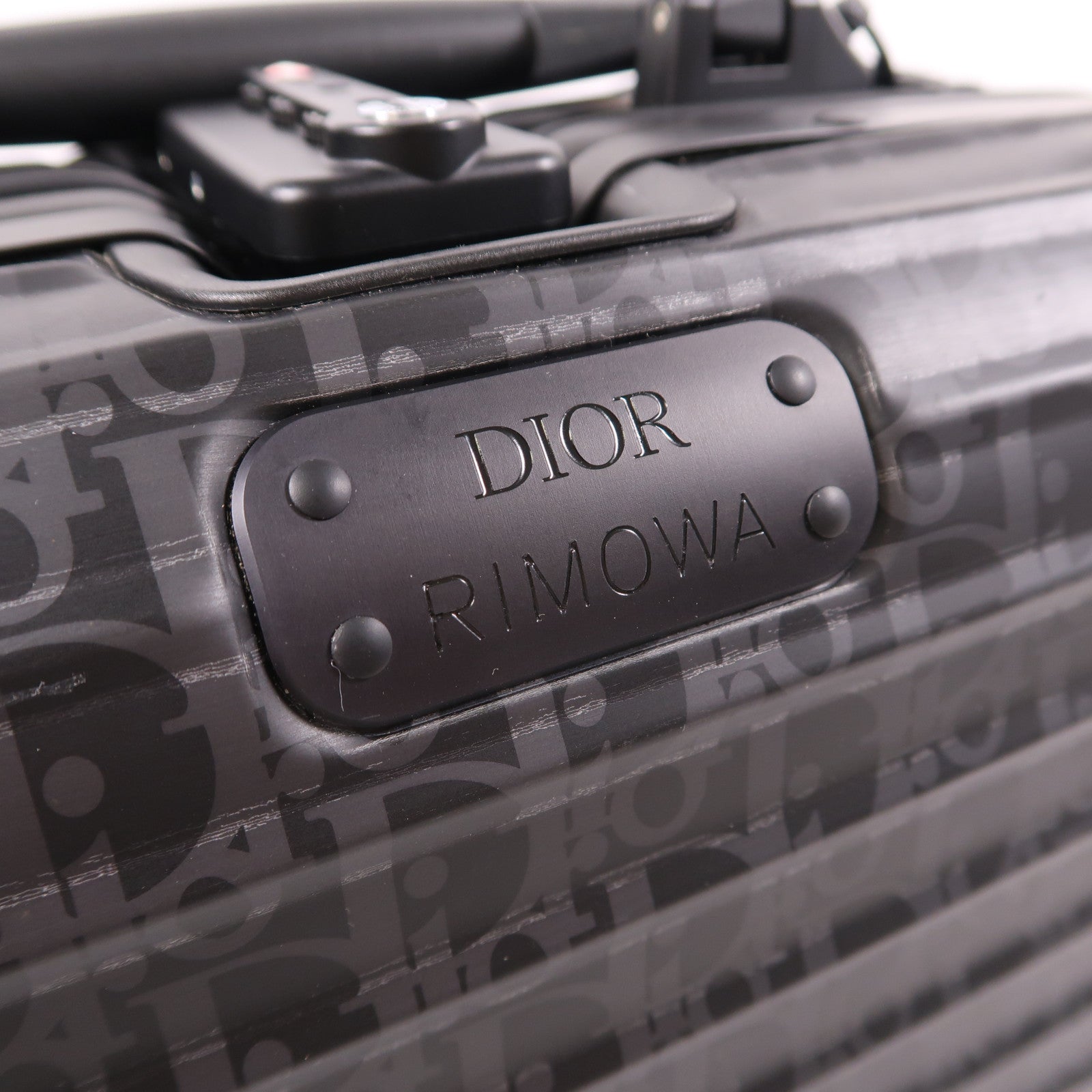 RIMOWA 鋁Rimowa X Dior Hand Case Oblique Aluminum行李箱