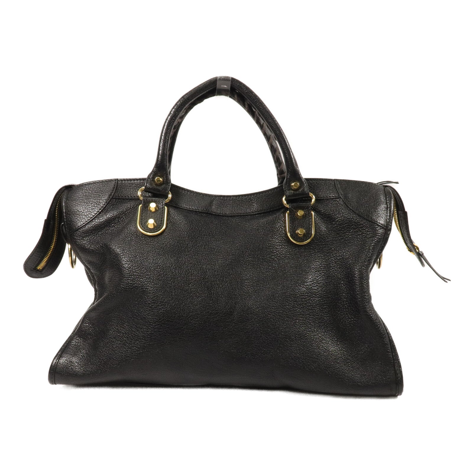 BALENCIAGA 牛皮皮革Metallic Edge City手挽肩背兩用袋