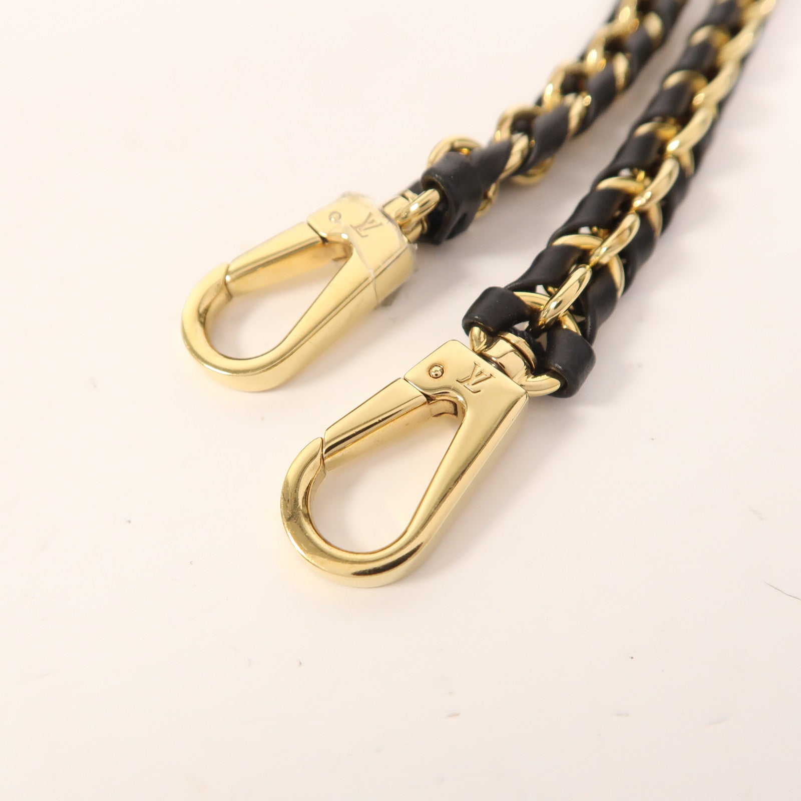 LOUIS VUITTON Monogram Reverse Vanity PM金扣手挽肩背兩用袋棕色