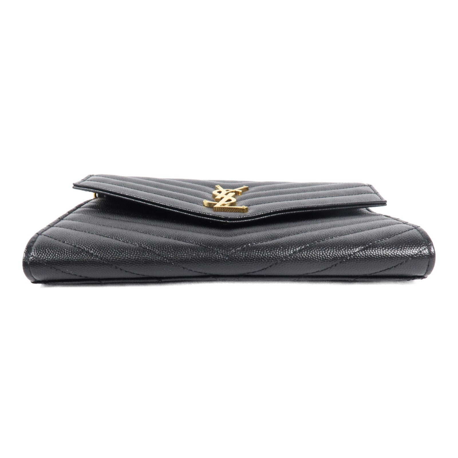 SAINT LAURENT 牛皮皮革Cassandre flap pouch手拿包