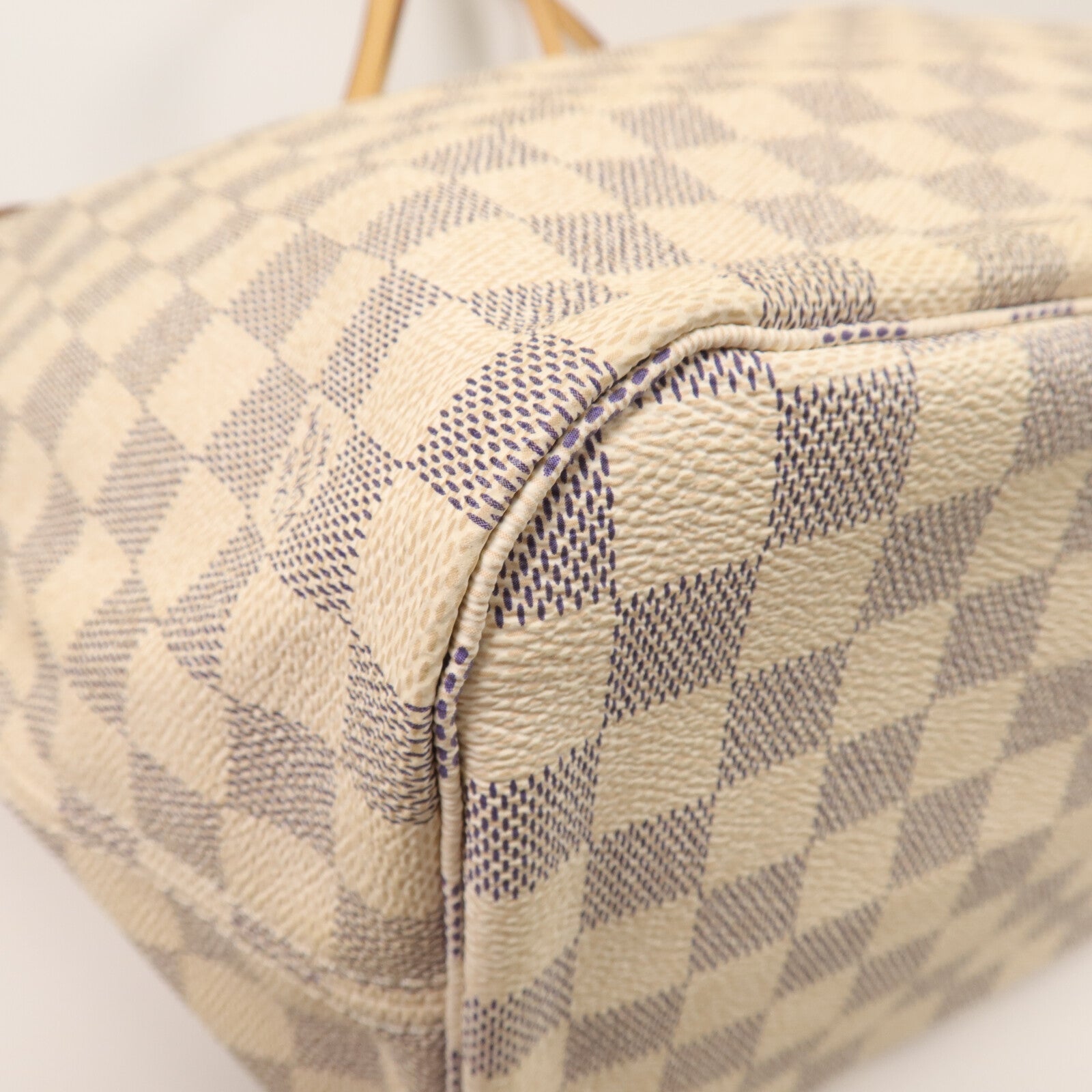 LOUIS VUITTON Damier Neverfull MM手挽袋