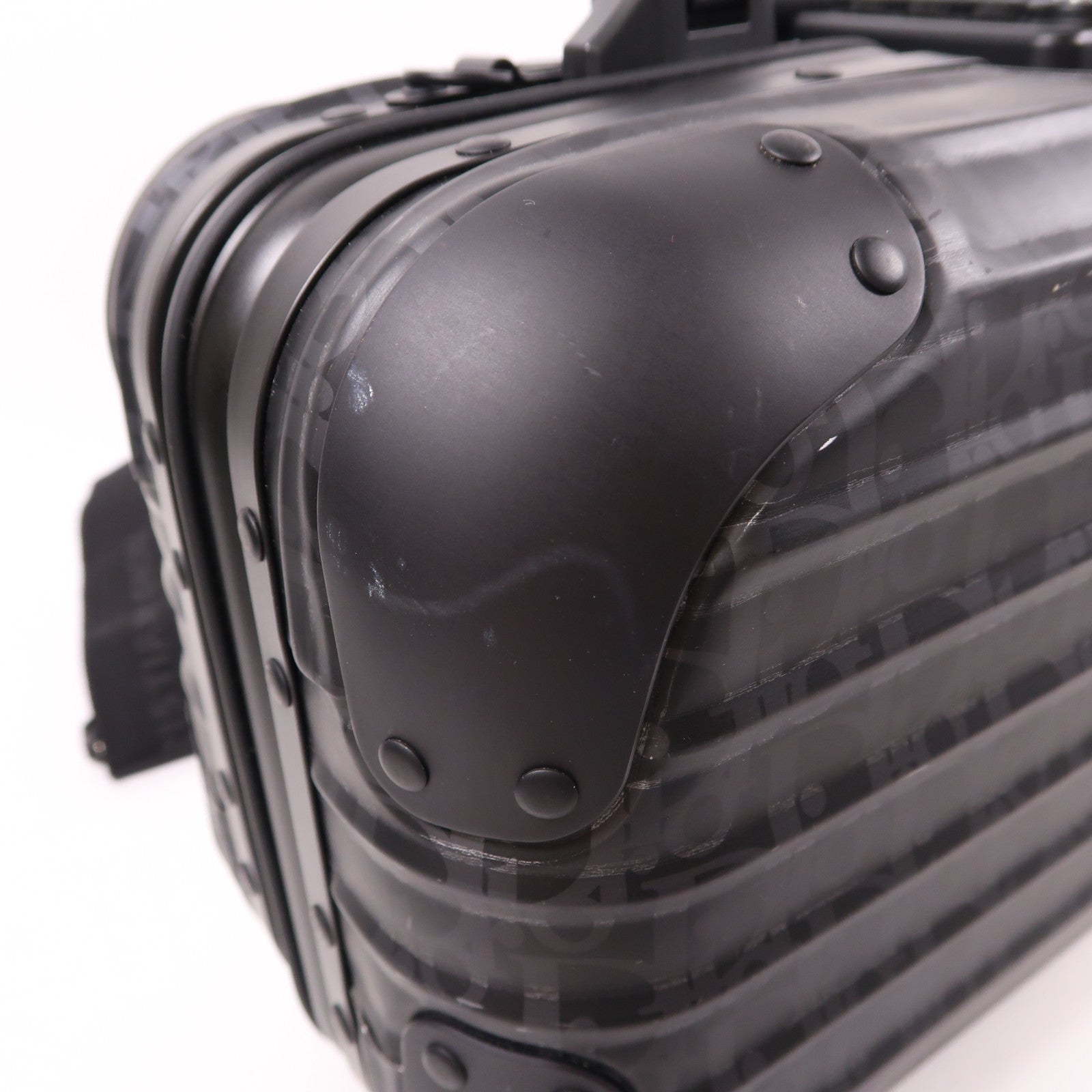 RIMOWA 鋁Rimowa X Dior Hand Case Oblique Aluminum行李箱