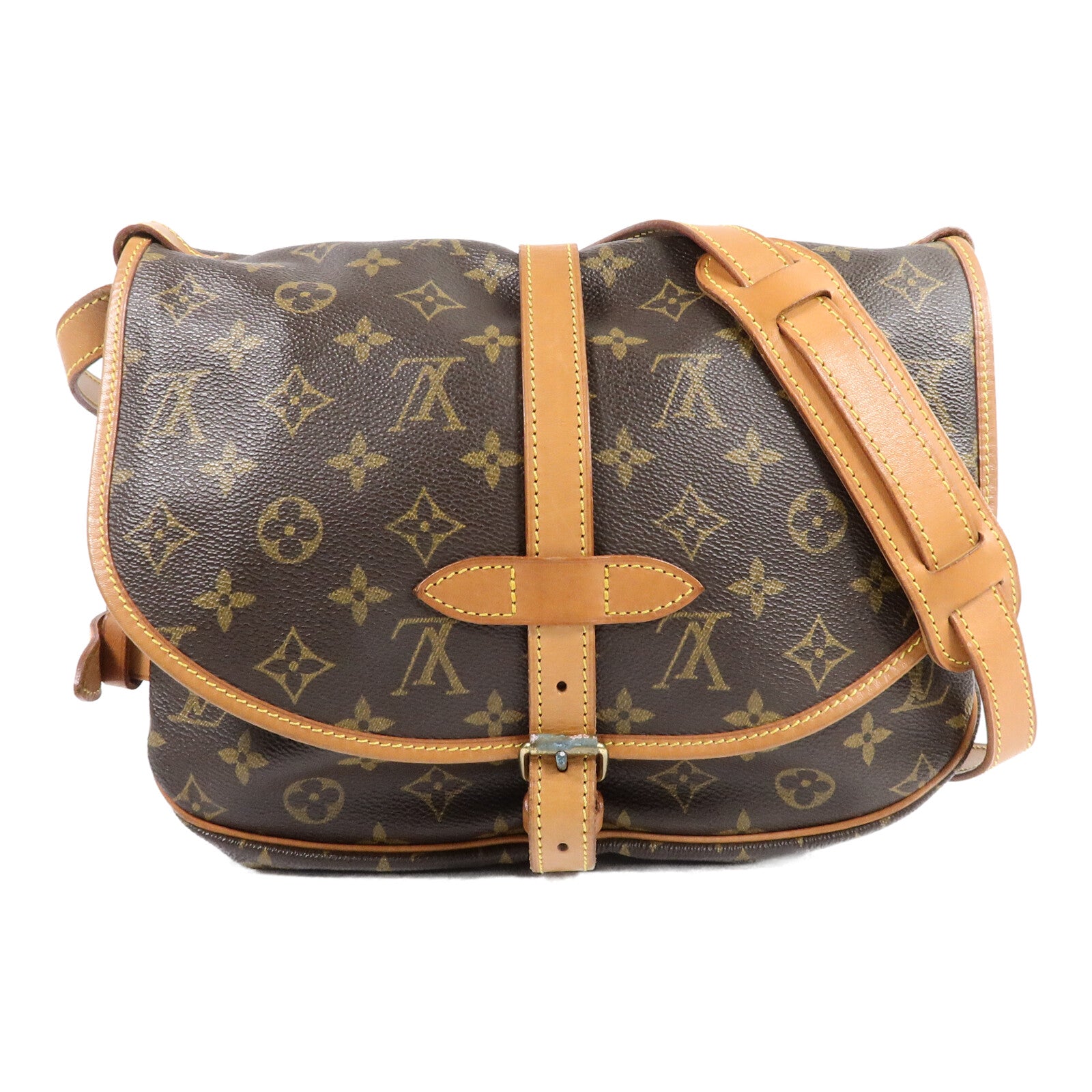 LOUIS VUITTON Monogram Saumur 30肩背袋