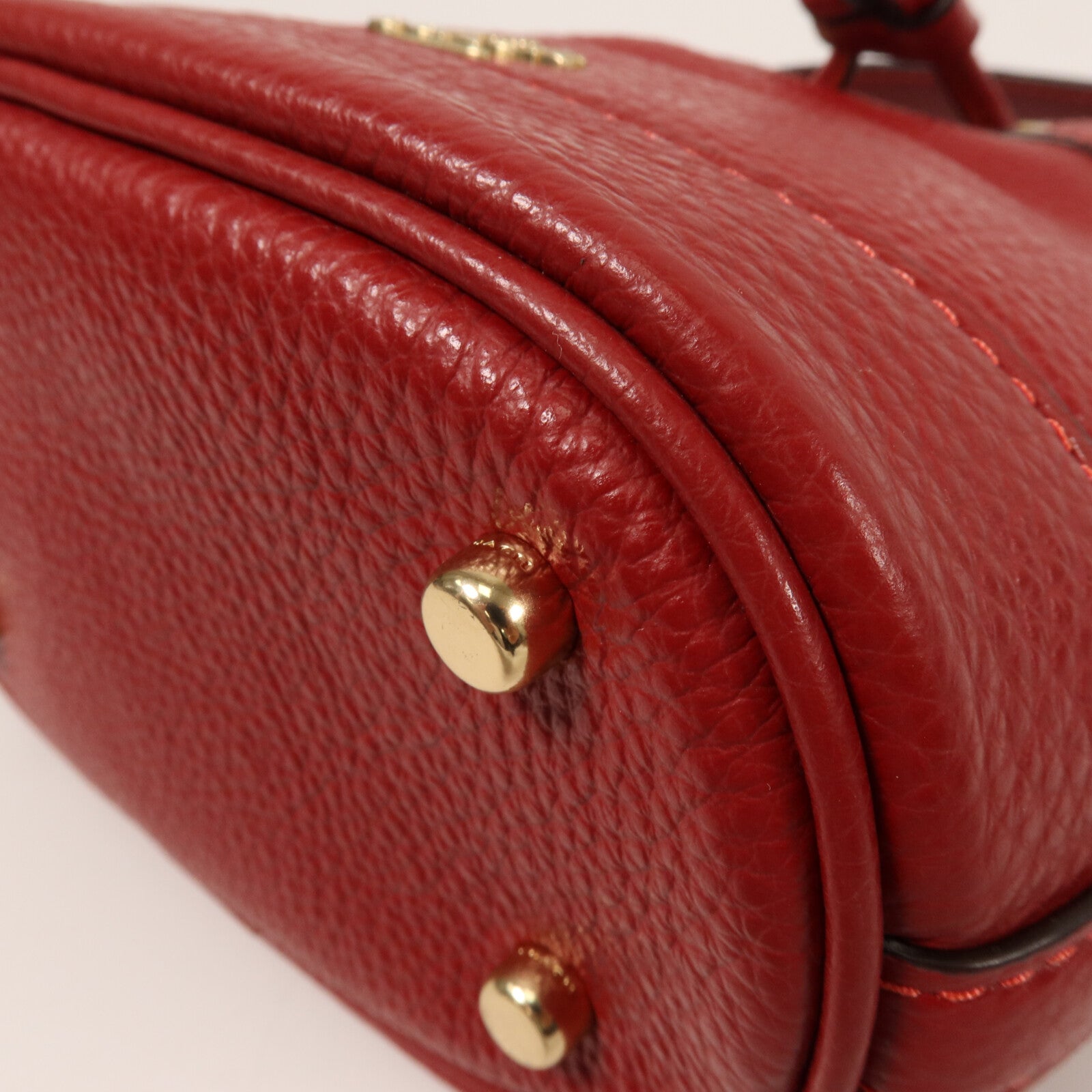 COACH 牛皮皮革Dempsey Drawstring Bucket Bag手挽肩背兩用袋
