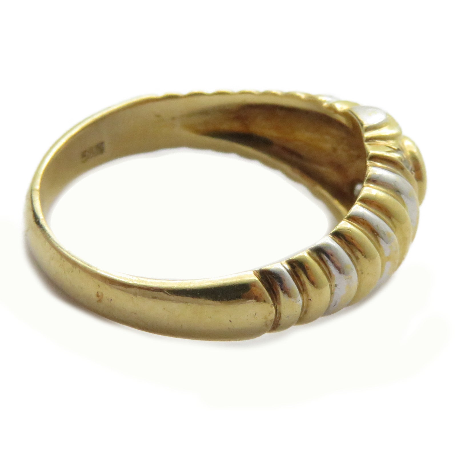 JEWELRY 14K黃金Ring鑽石戒指US#6.75