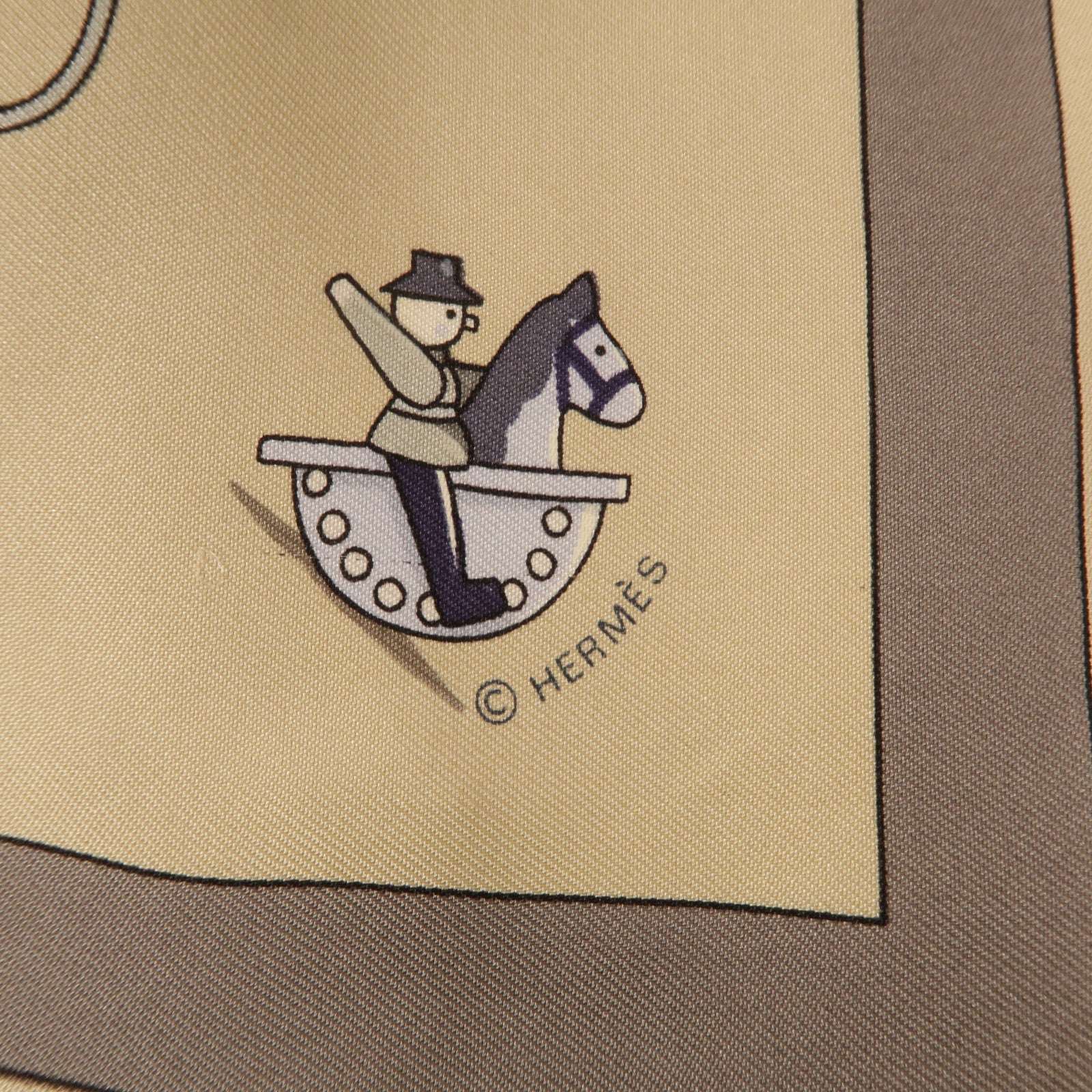 HERMES 絲質Scarf 90x90絲巾