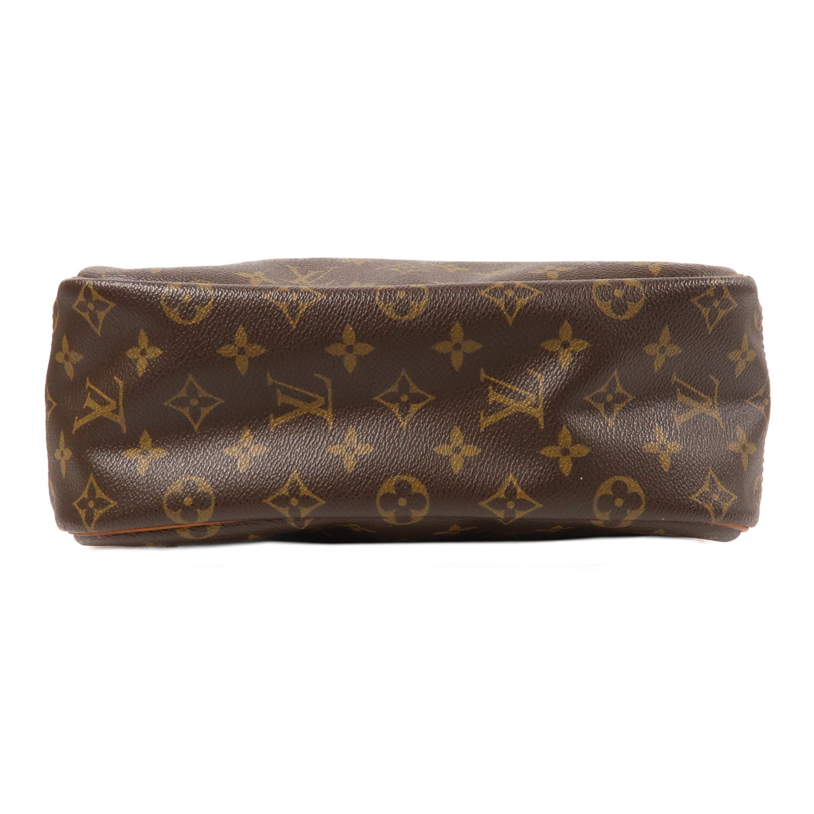 LOUIS VUITTON LV GHW Trouville Hand Bag M42228 Monogram Brown